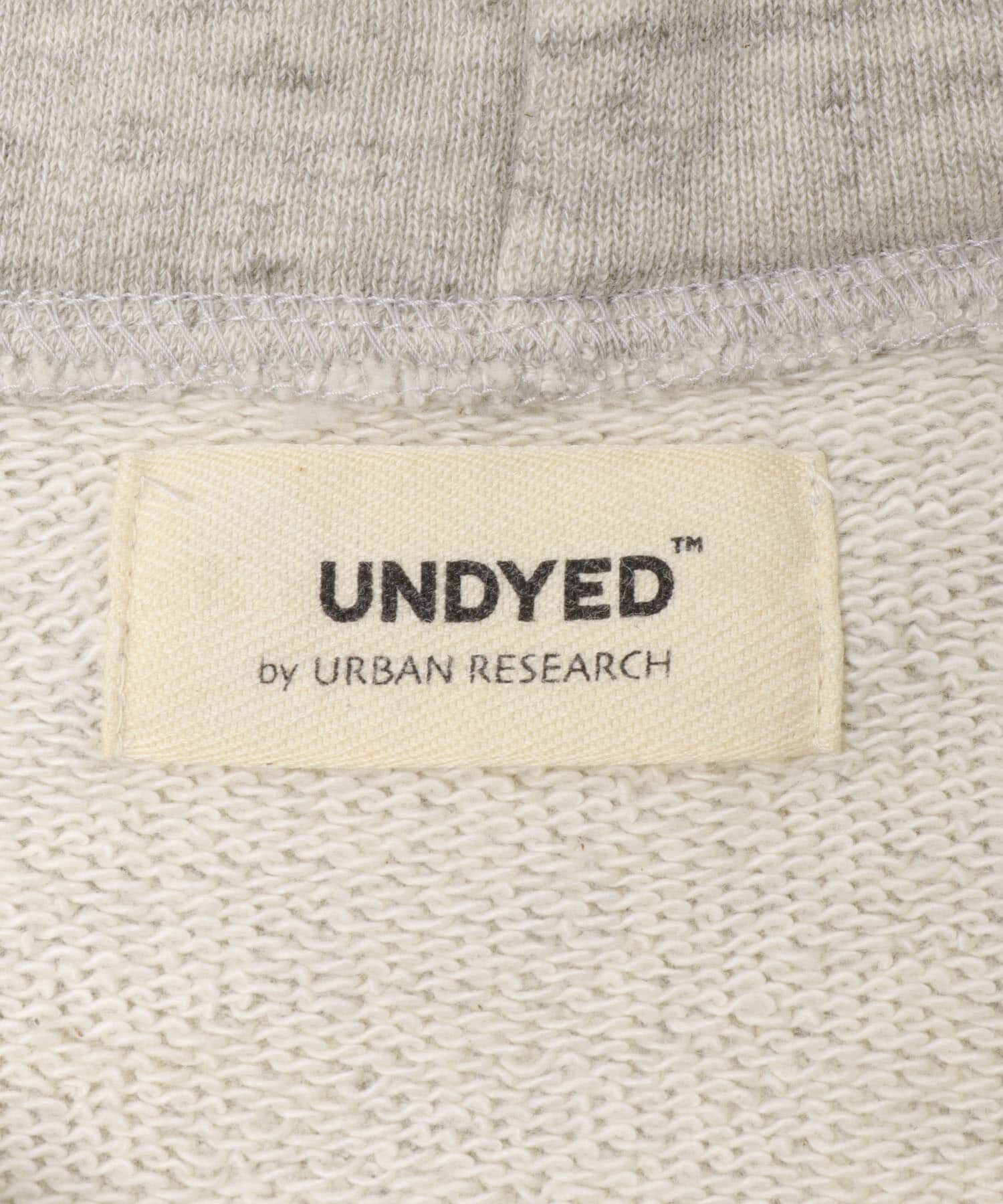 URBAN RESEARCH「UNDYED SWEAT H/Z PARKA」|パーカー|