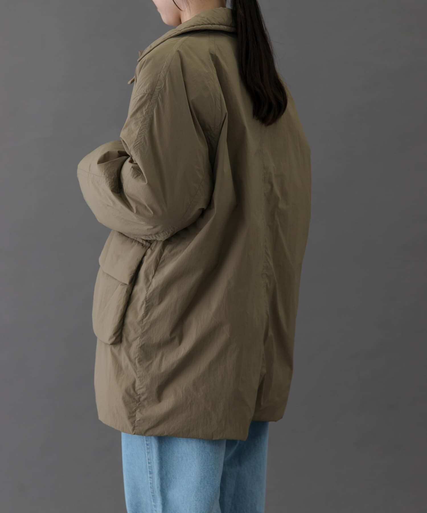 URBAN RESEARCH DOORS「FORK&SPOON　SORONAバルカラーコート」|ノーカラーコート|