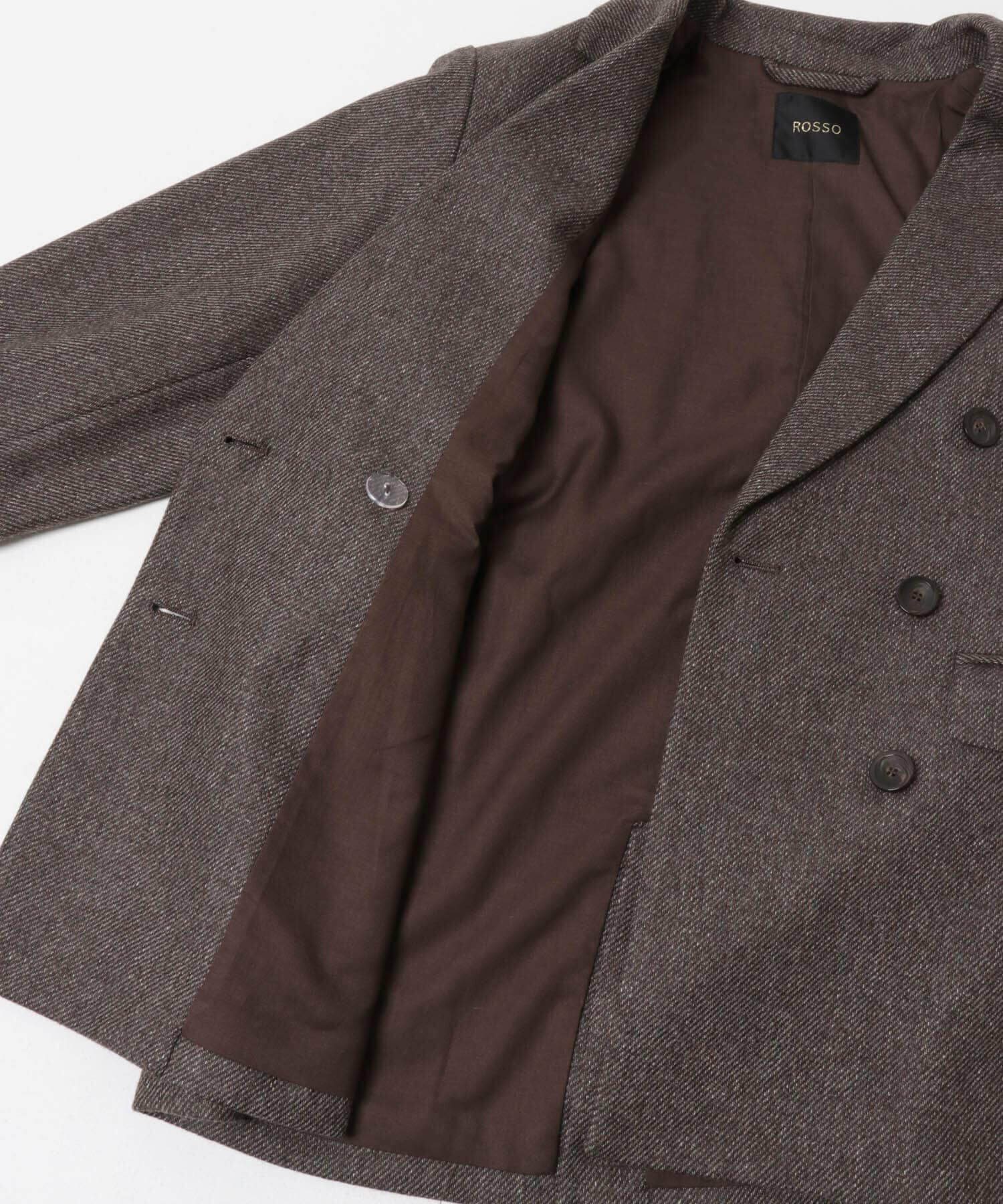 URBAN RESEARCH ROSSO「ウールツィードオーバージャケット」|その他|