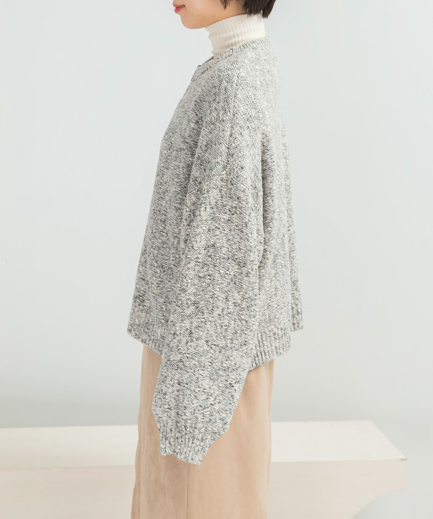 URBAN RESEARCH ROSSO「CHIGNON　リバーオーガンドッキングカーディガン」|カーディガン|