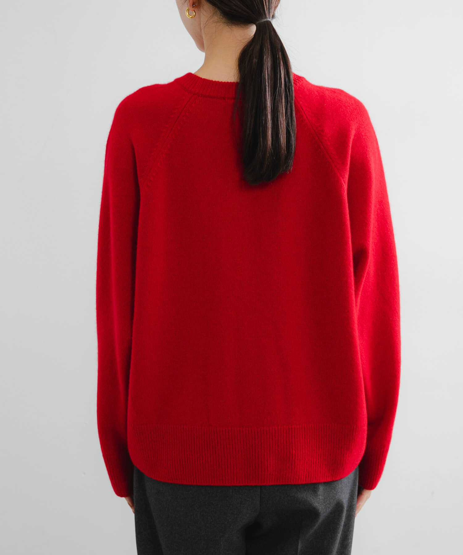 URBAN RESEARCH「カシミヤ強縮クルーネックニット」|ニット・セーター|