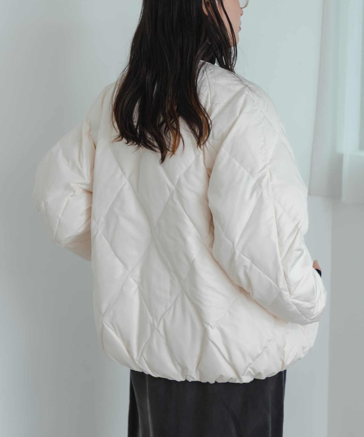 URBAN RESEARCH「『Sサイズ/WEB限定』コクーンキルティングダウン」|ダウン|