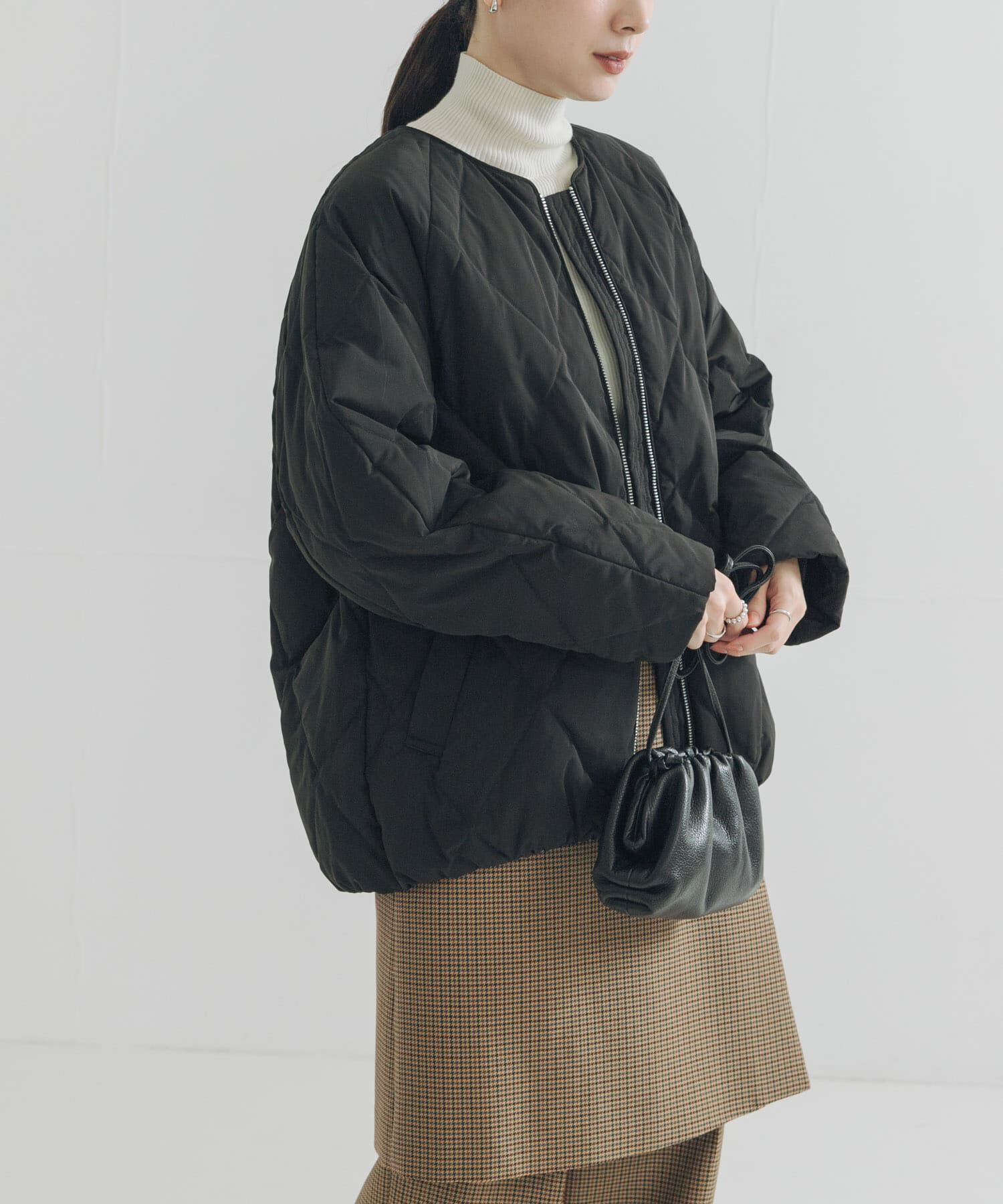 URBAN RESEARCH「『Sサイズ/WEB限定』コクーンキルティングダウン」|ダウン|