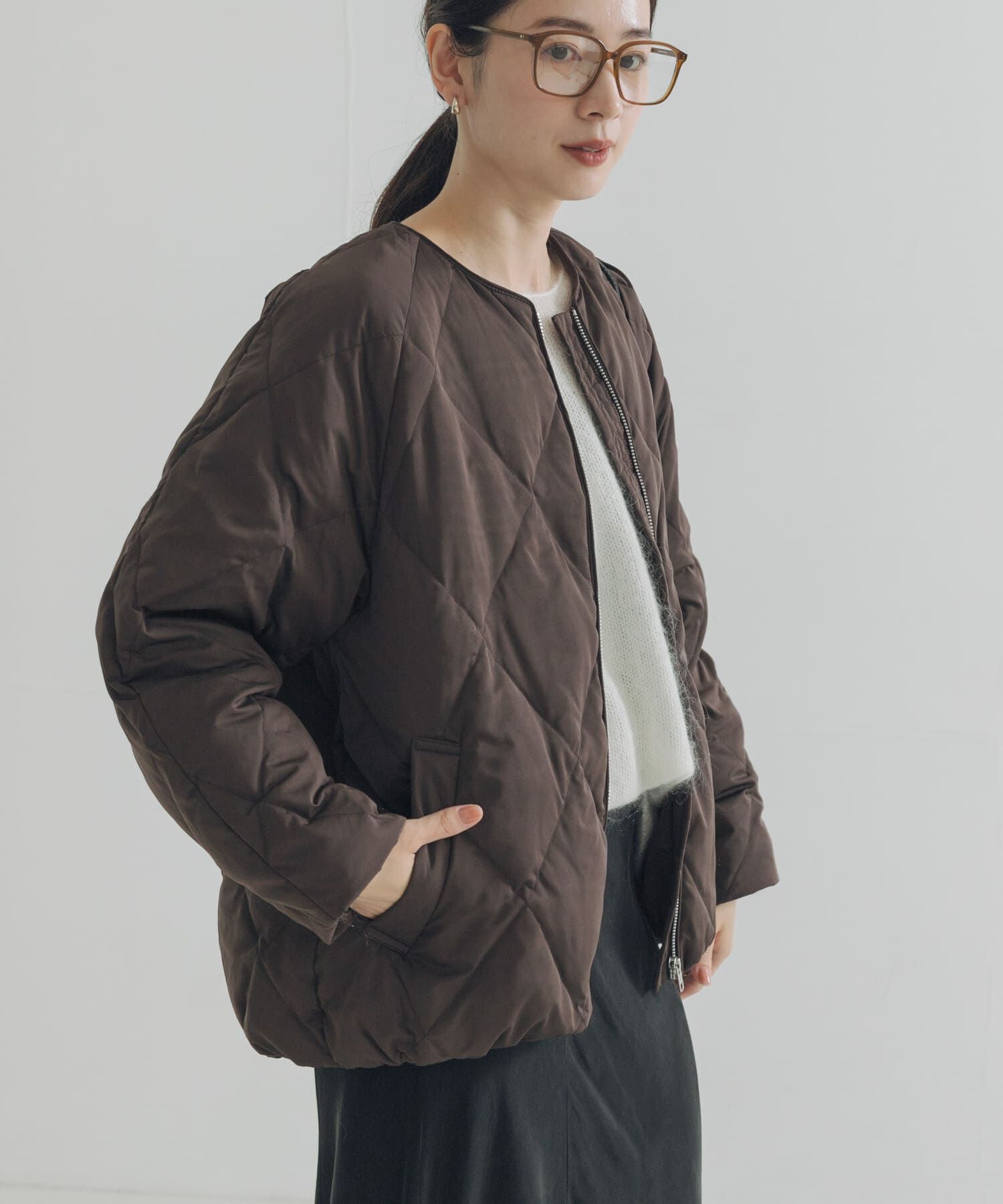 URBAN RESEARCH「『Sサイズ/WEB限定』コクーンキルティングダウン」|ダウン|