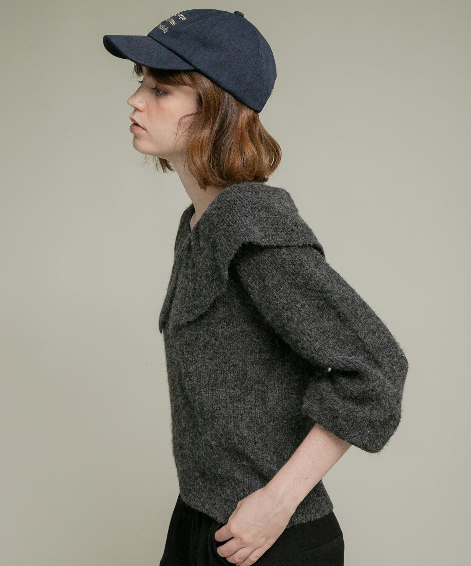 Sonny Label 「『WEB限定』フリルカラーアゼニット」|ニット・セーター|