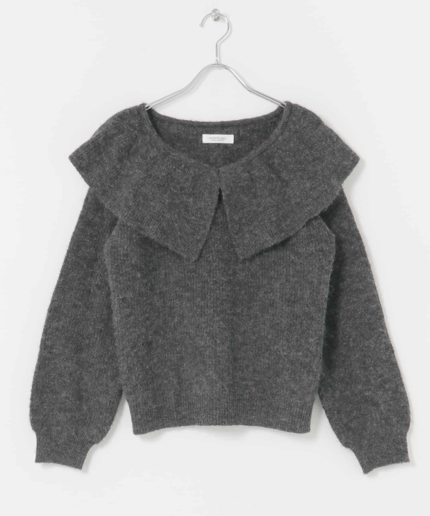 Sonny Label 「『WEB限定』フリルカラーアゼニット」|ニット・セーター|