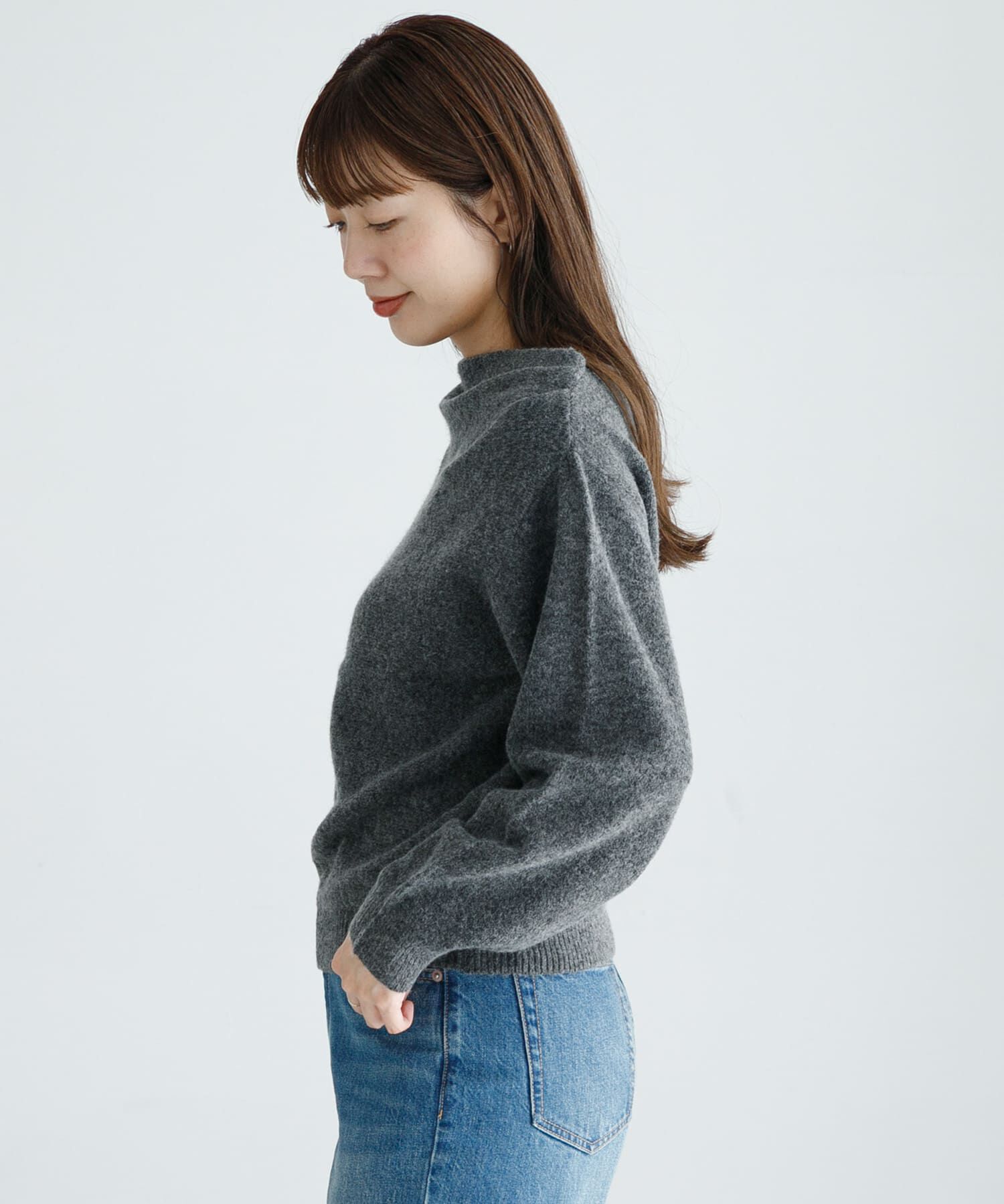 Sonny Label 「『WEB限定』ドレープニットプルオーバー」|ニット・セーター|