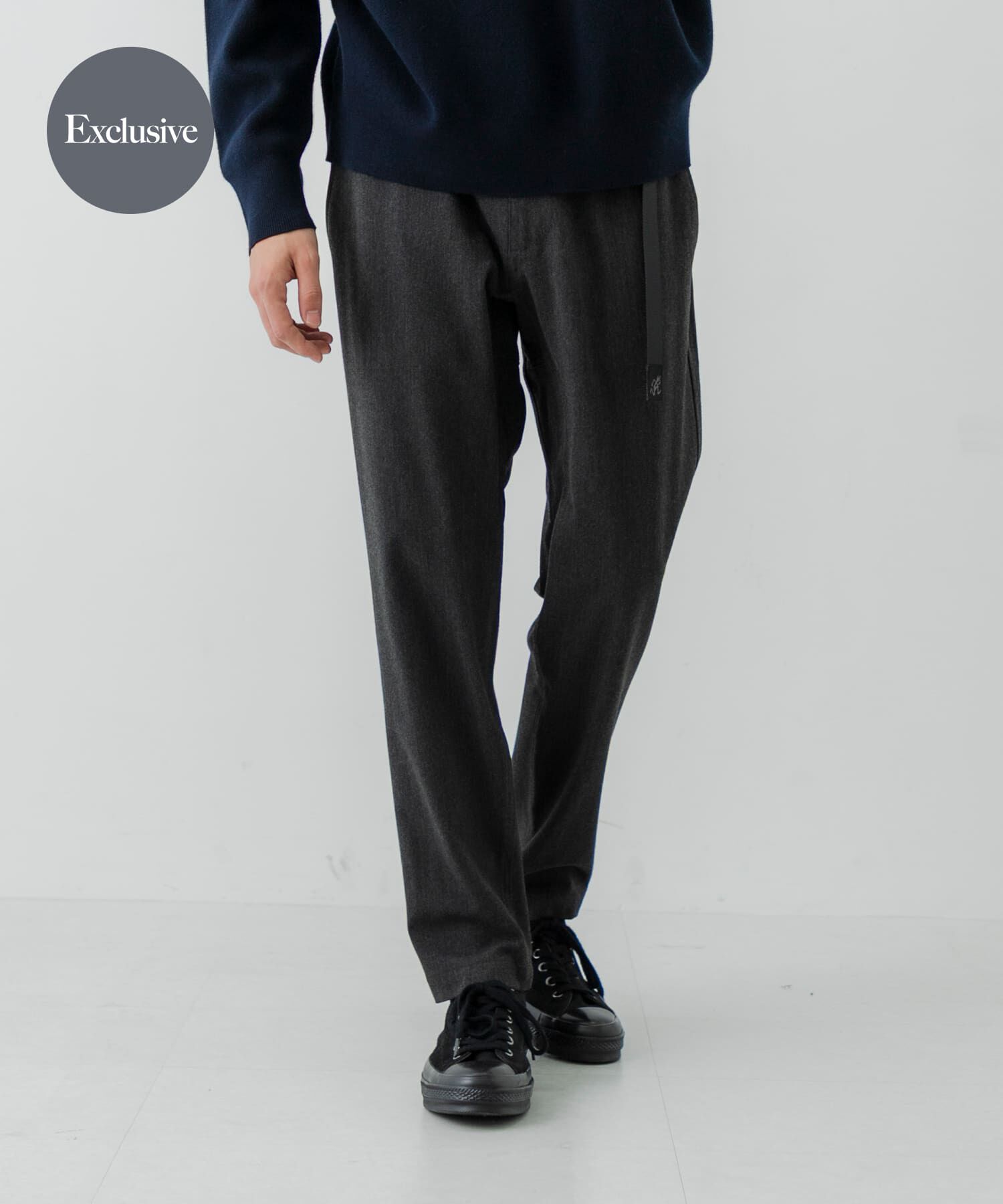 URBAN RESEARCH「『別注』Gramicci　WASHABLE WOOLLY PANTS」|その他|チャコールグレー