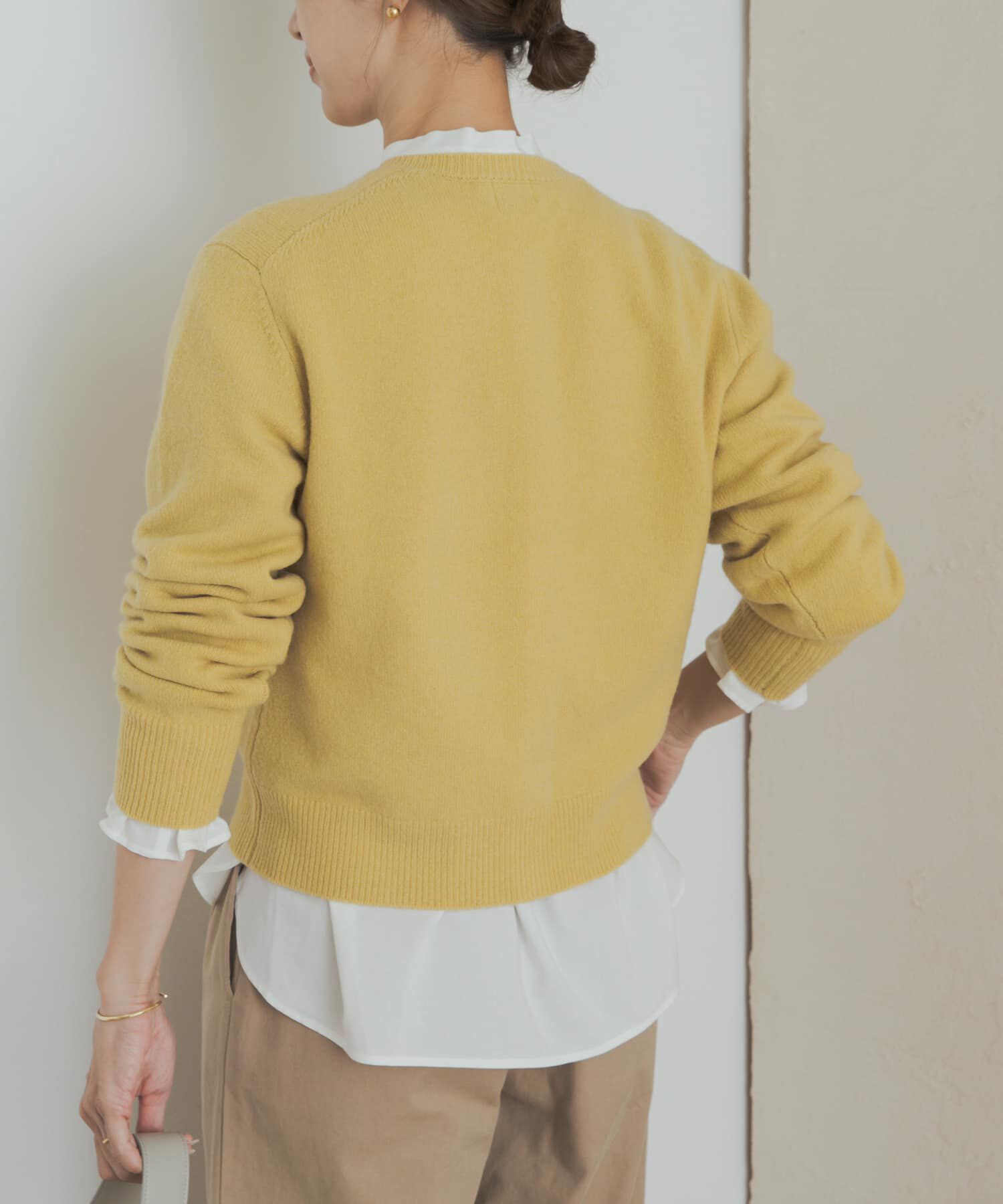 URBAN RESEARCH DOORS「コットンレーヨンリボンブラウス」|シャツ・ブラウス|