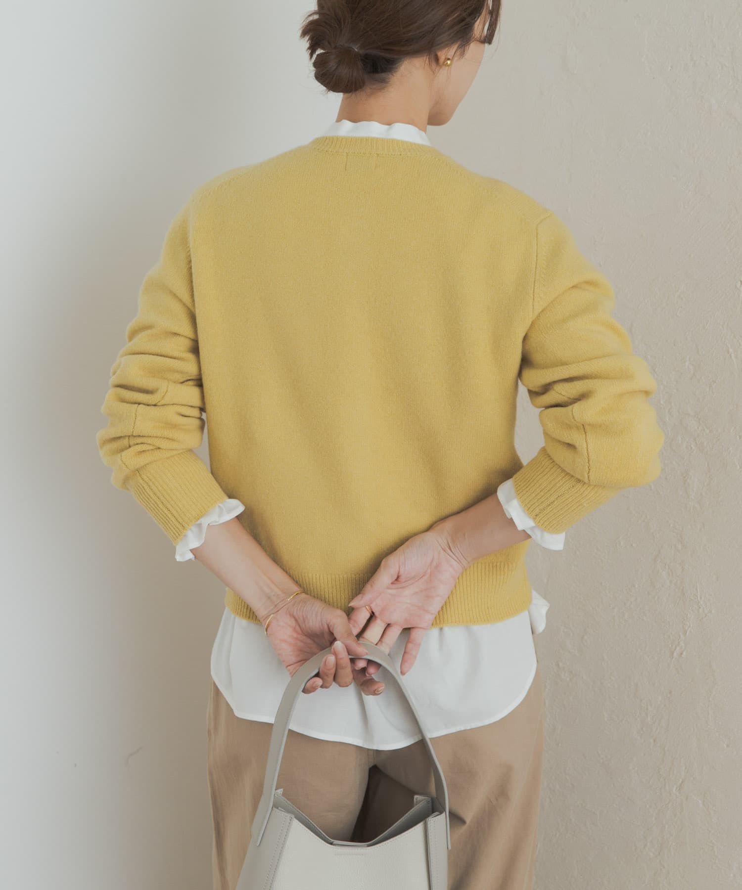 URBAN RESEARCH DOORS「コットンレーヨンリボンブラウス」|シャツ・ブラウス|