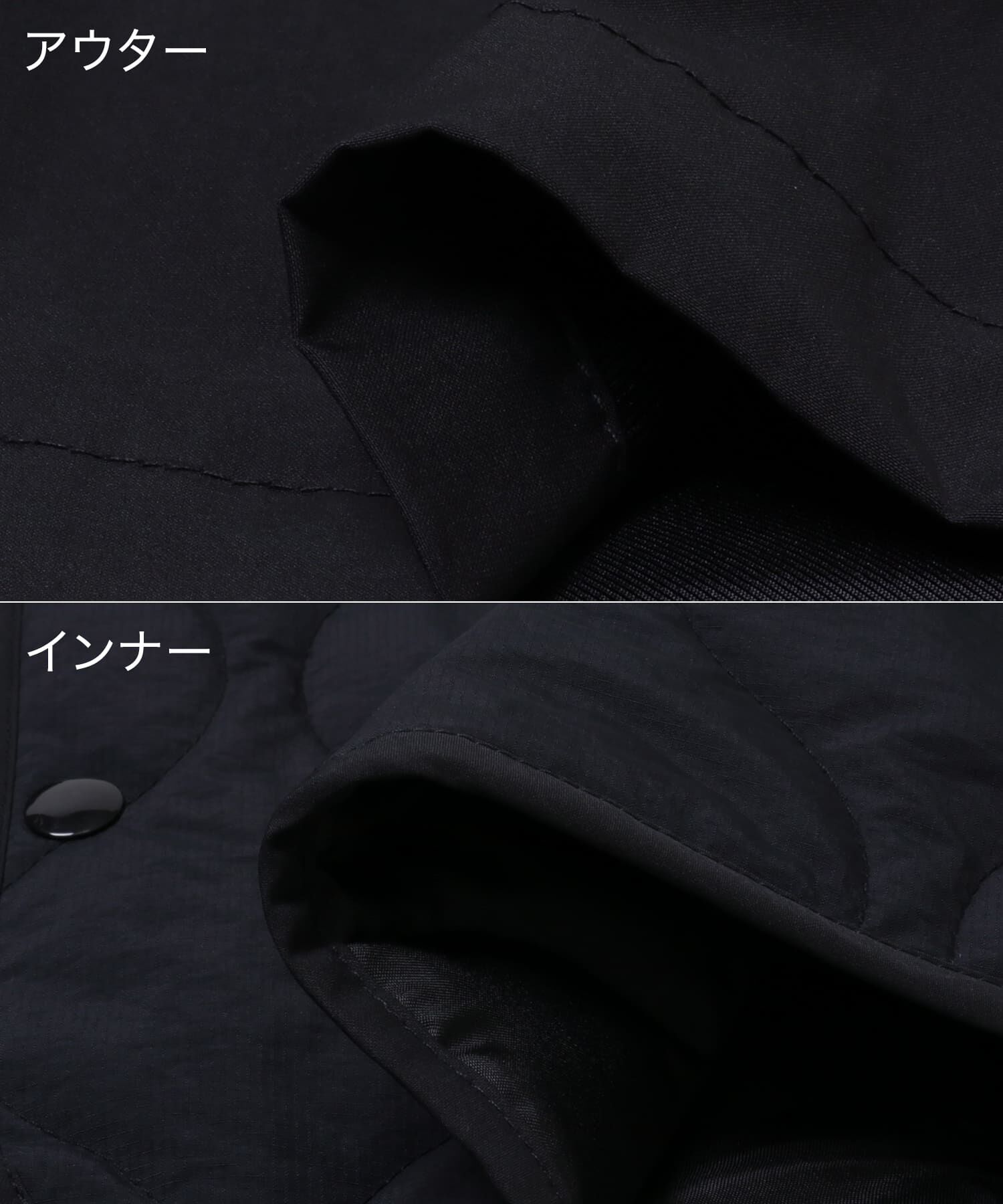 URBAN RESEARCH ROSSO「3WAYステンカラーハーフコート ライナーセット」|ステンカラーコート|