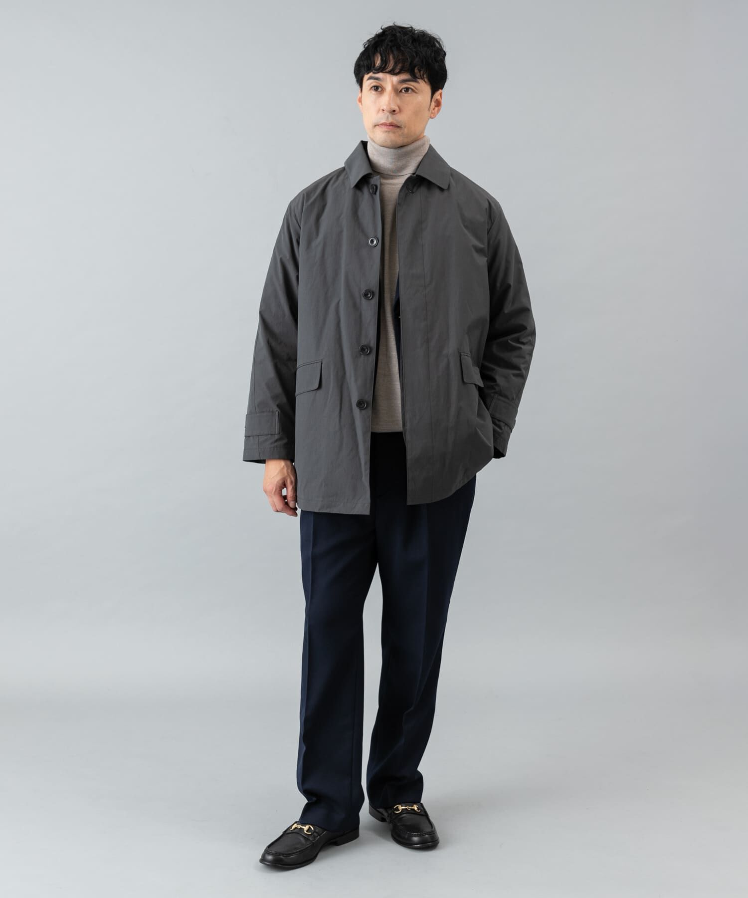 URBAN RESEARCH ROSSO「3WAYステンカラーハーフコート ライナーセット」|ステンカラーコート|