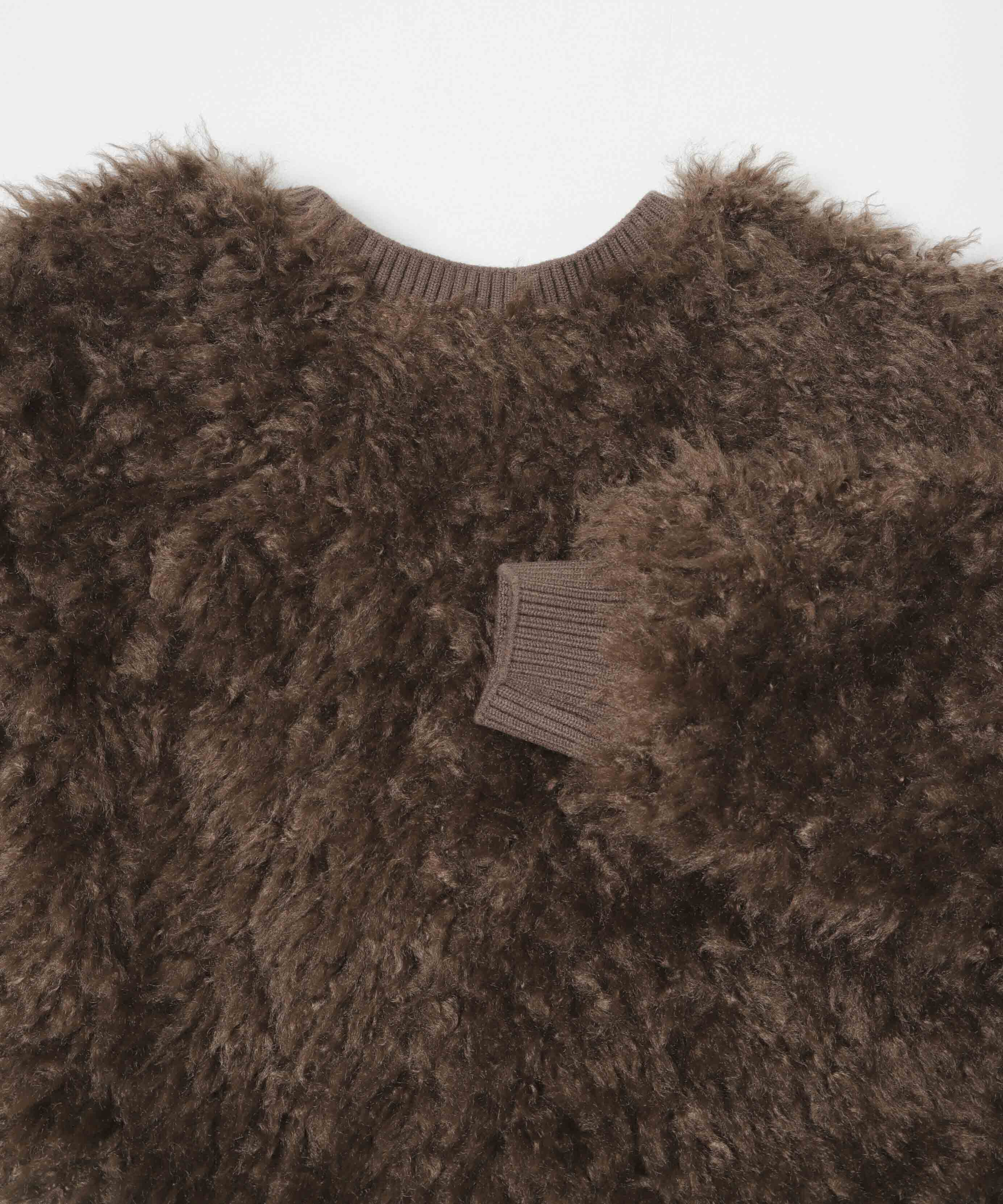 URBAN RESEARCH ROSSO「THINK FUR　2Way Fur Knit Tops」|ニット・セーター|