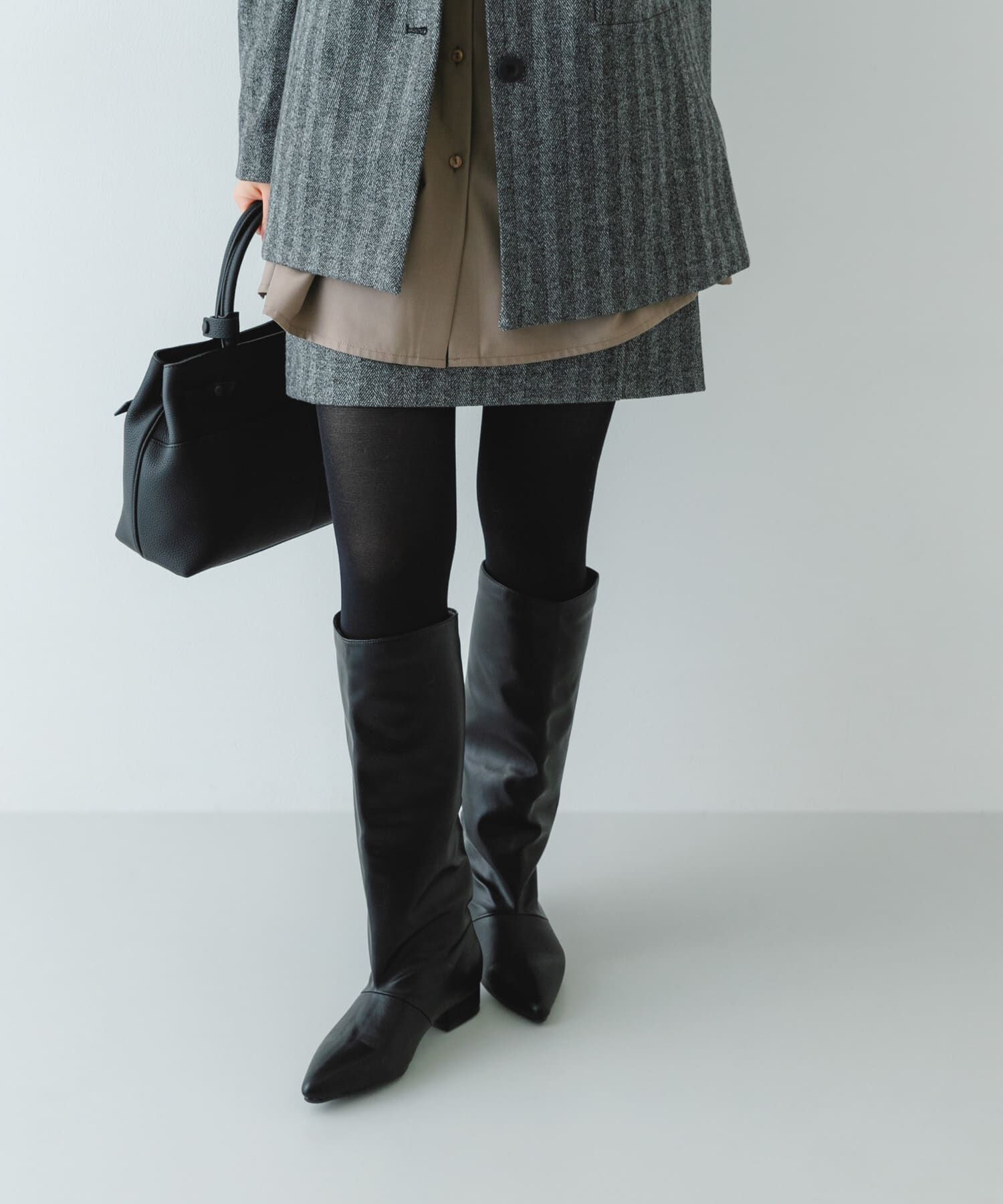 RODE SKO「2.5センチワイドシャフトロングブーツ」|ショートブーツ|