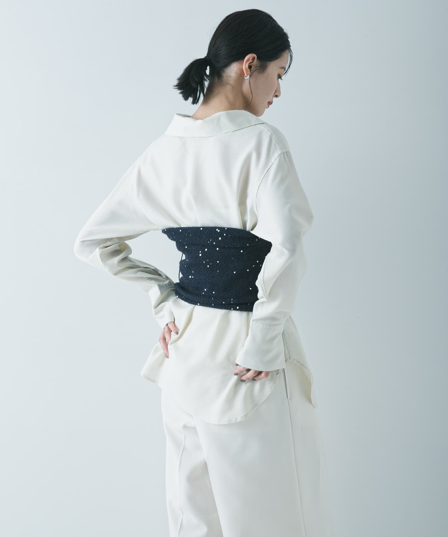 URBAN RESEARCH「TRソフトツイルハイネックシャツ」|シャツ・ブラウス|