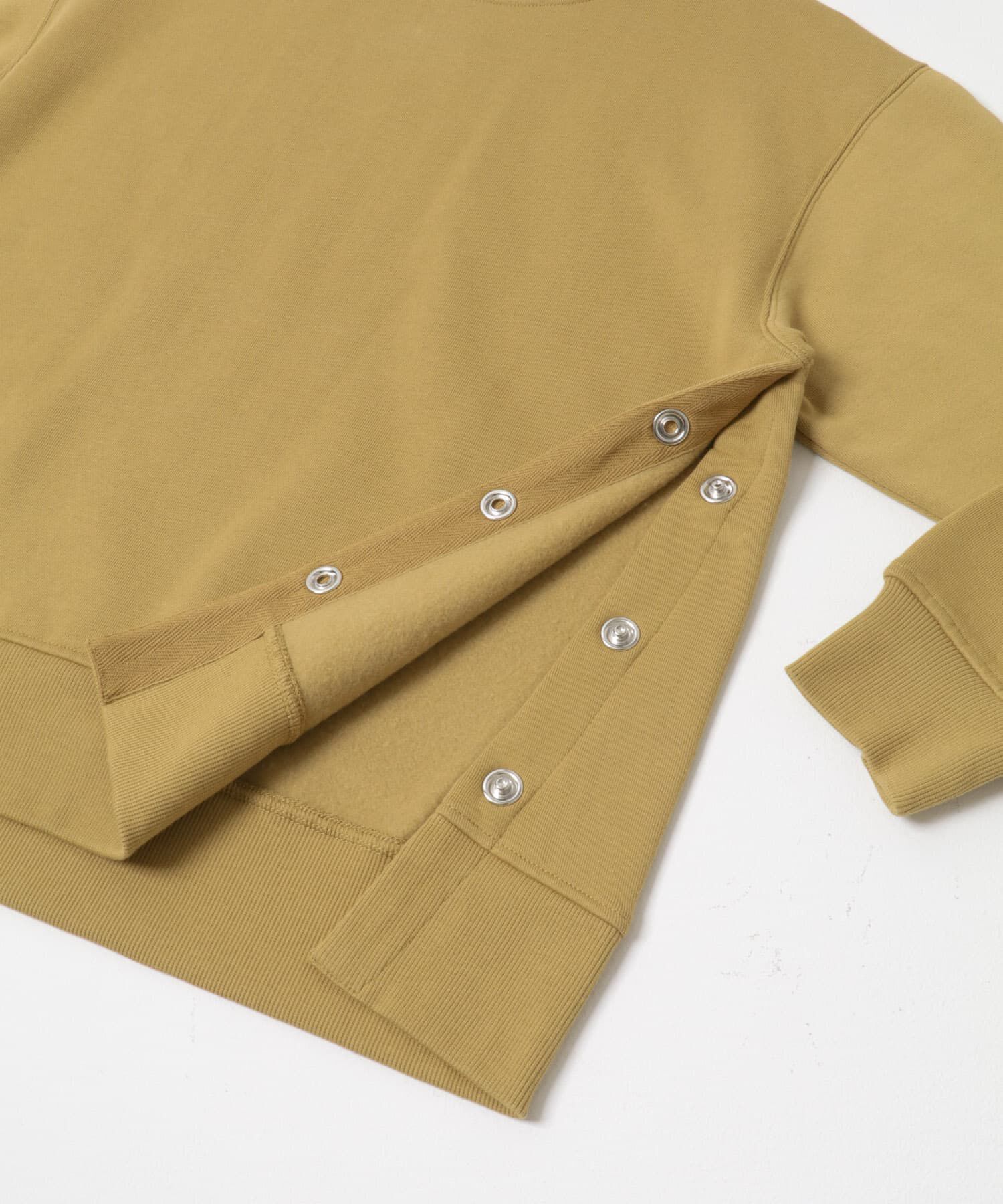 URBAN RESEARCH DOORS「『一部WEB限定カラー』『UR TECH』裏起毛サイド釦スウェット」|スウェット・ジャージ|