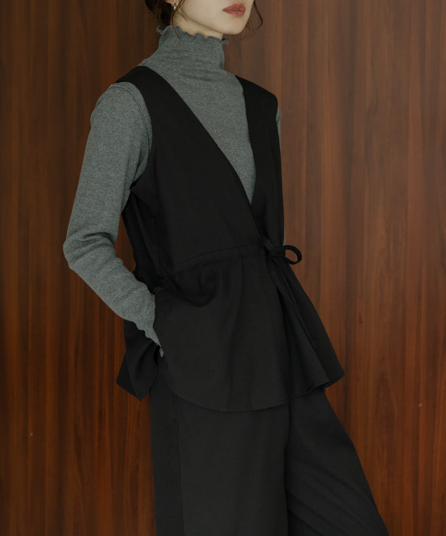 Sonny Label 「ペプラムオールインワン」|オールインワン|