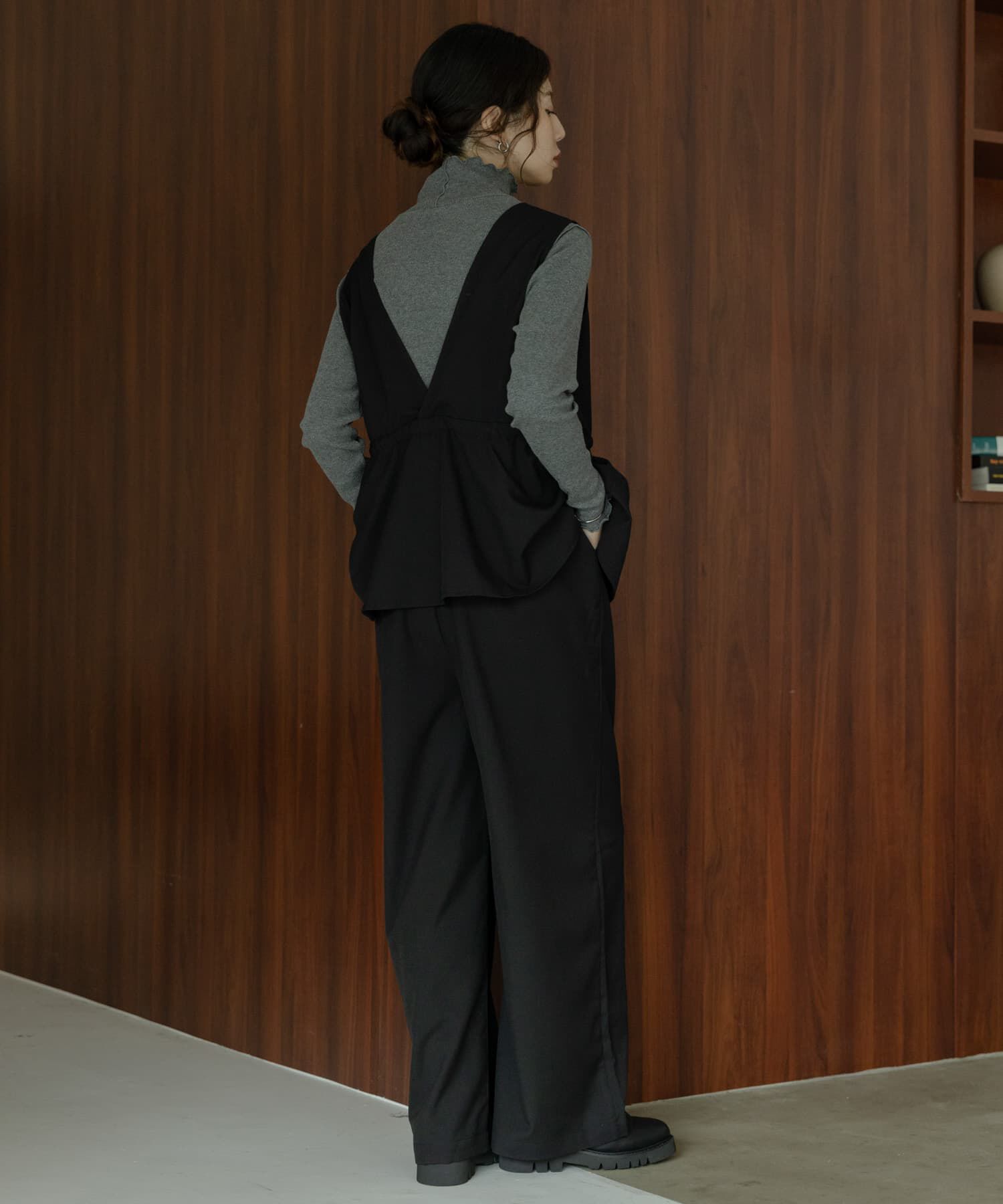 Sonny Label 「ペプラムオールインワン」|オールインワン|