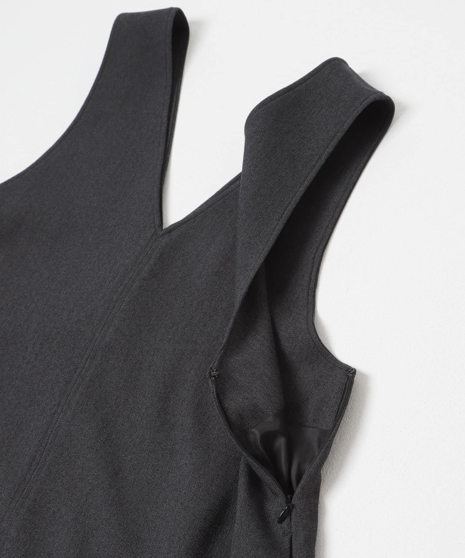 URBAN RESEARCH DOORS「メランジBACKタックフレアジャンスカ」|ワンピース|