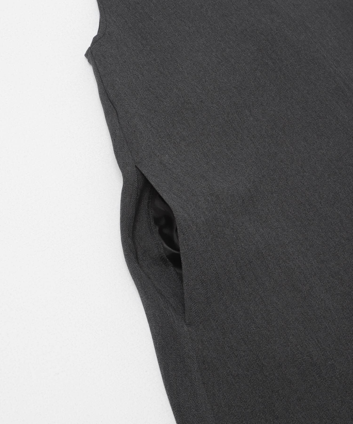 URBAN RESEARCH DOORS「メランジBACKタックフレアジャンスカ」|ワンピース|