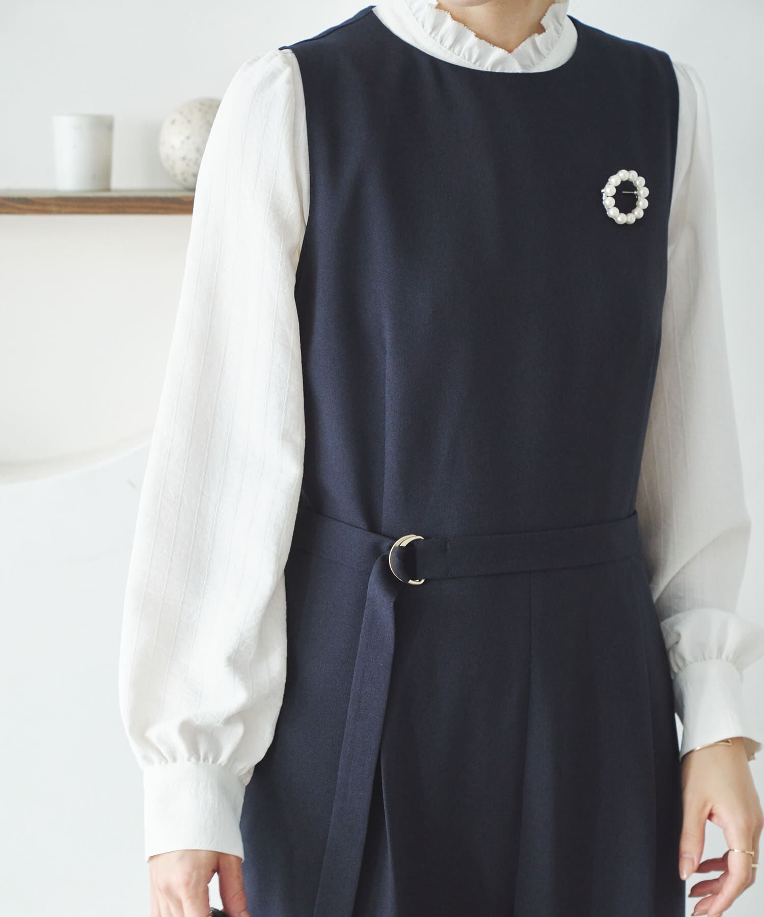 URBAN RESEARCH「『2サイズ展開』ベルト付きオールインワン」|オールインワン|