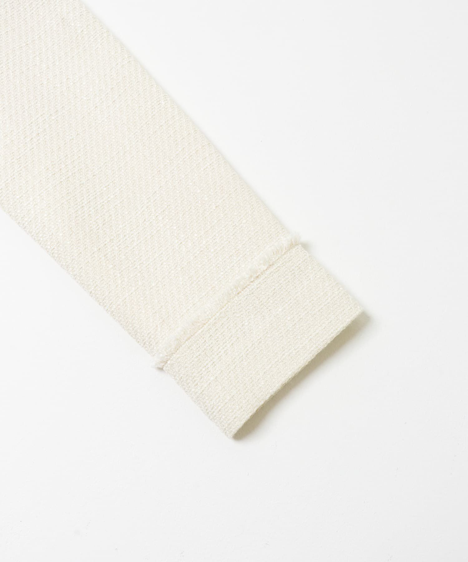 URBAN RESEARCH「ノーカラーツイードジャケット」|ノーカラージャケット|