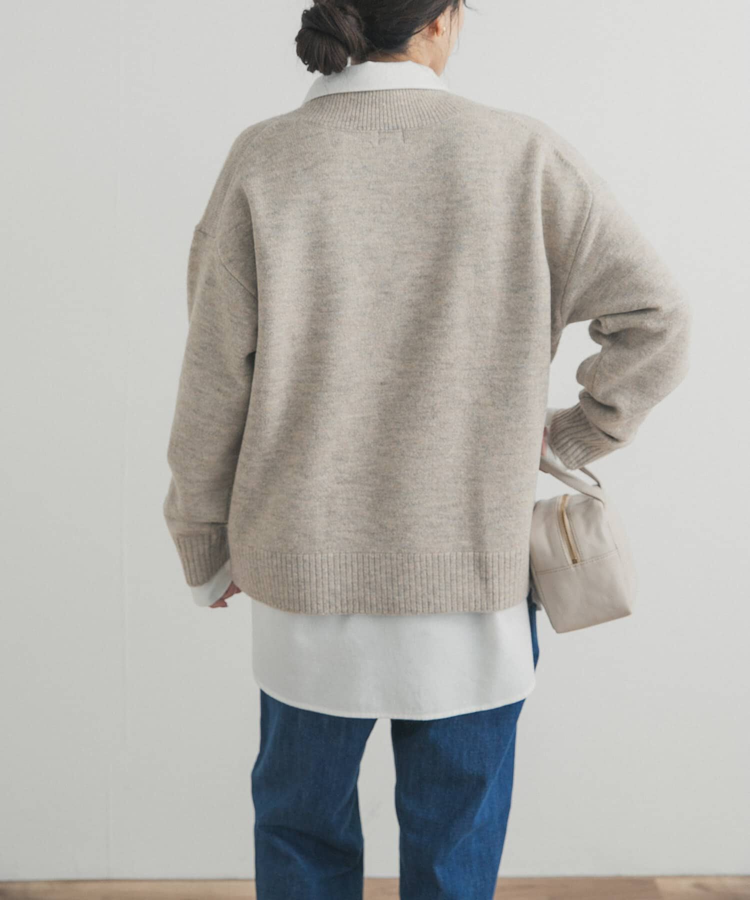 URBAN RESEARCH DOORS「VネックKNITプルオーバー」|ニット・セーター|