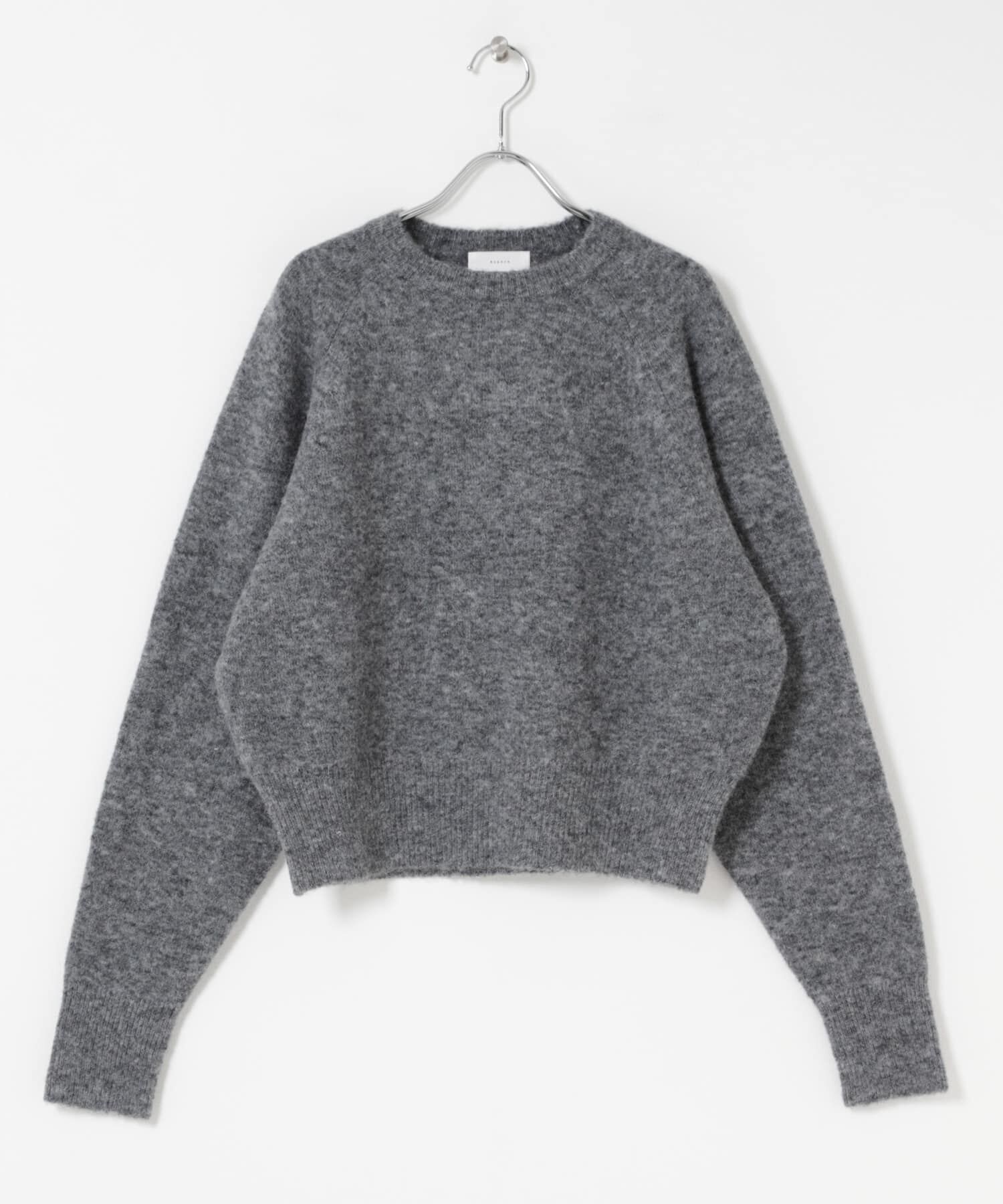 かぐれ「アルパカクルーネックニット」|ニット・セーター|