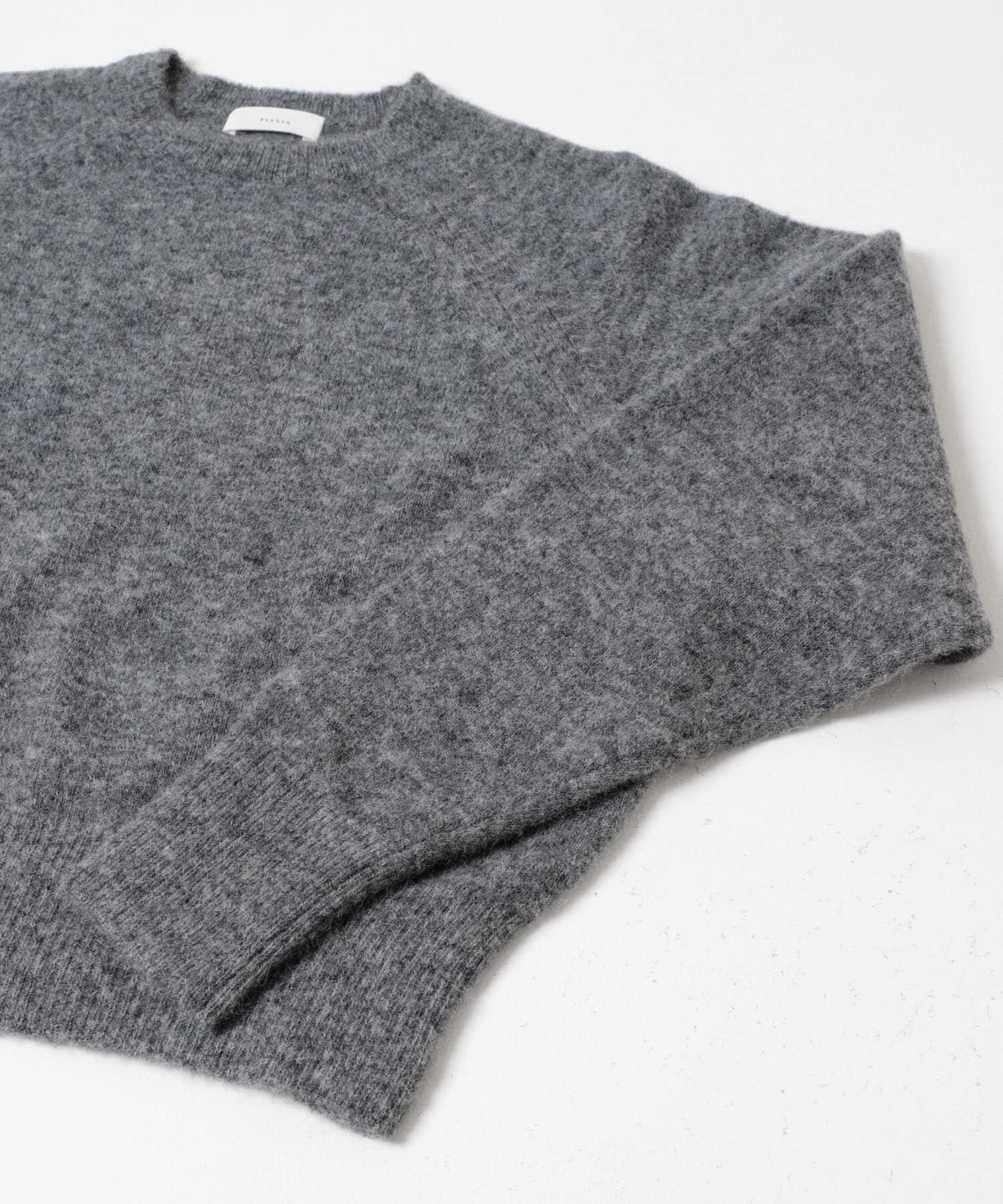 かぐれ「アルパカクルーネックニット」|ニット・セーター|