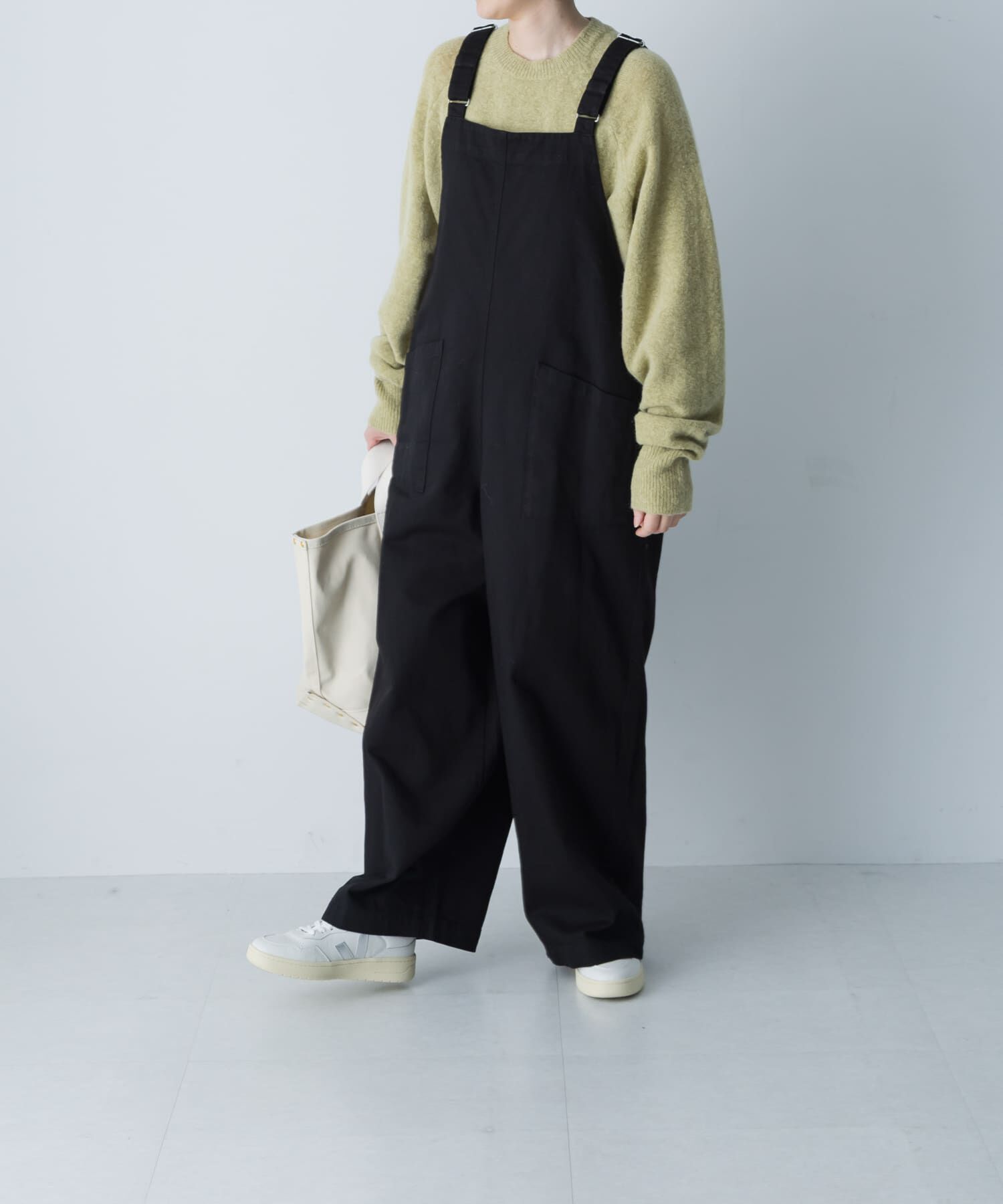 かぐれ「アルパカクルーネックニット」|ニット・セーター|