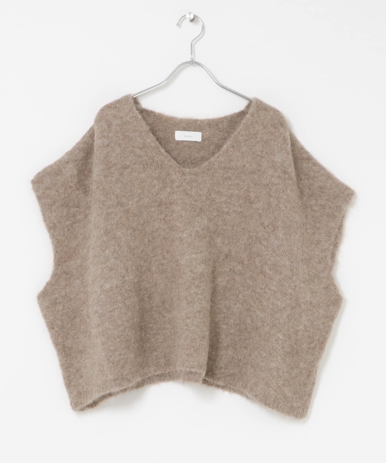 かぐれ「アルパカワイドニットベスト」|ベスト・ジレ|