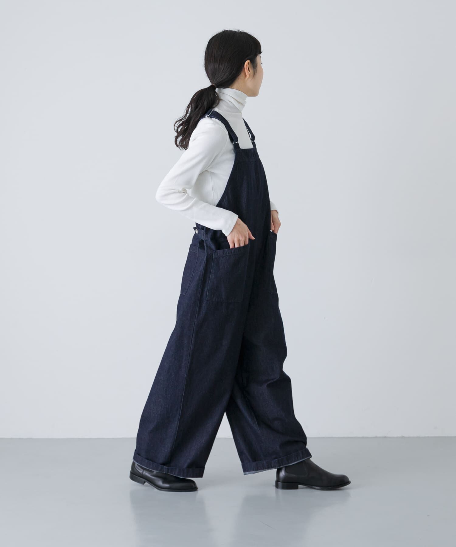 かぐれ「バッククロスサロペット」|スカート|