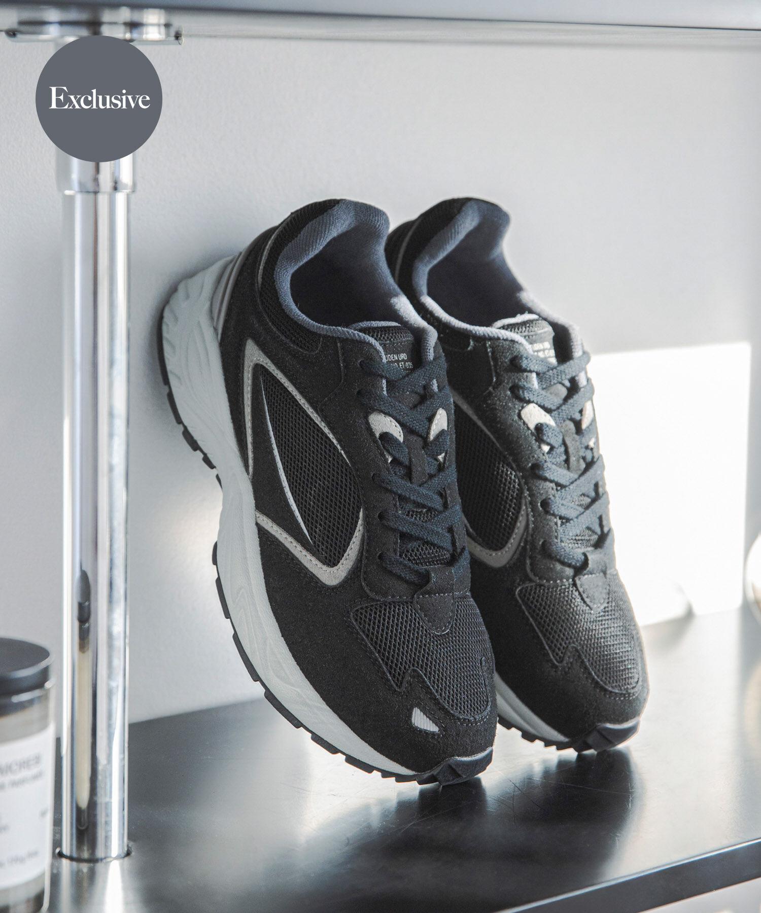 URBAN RESEARCH DOORS「『別注』MOONSTAR&times;DOORS　STUDEN」|スニーカー|ブラック