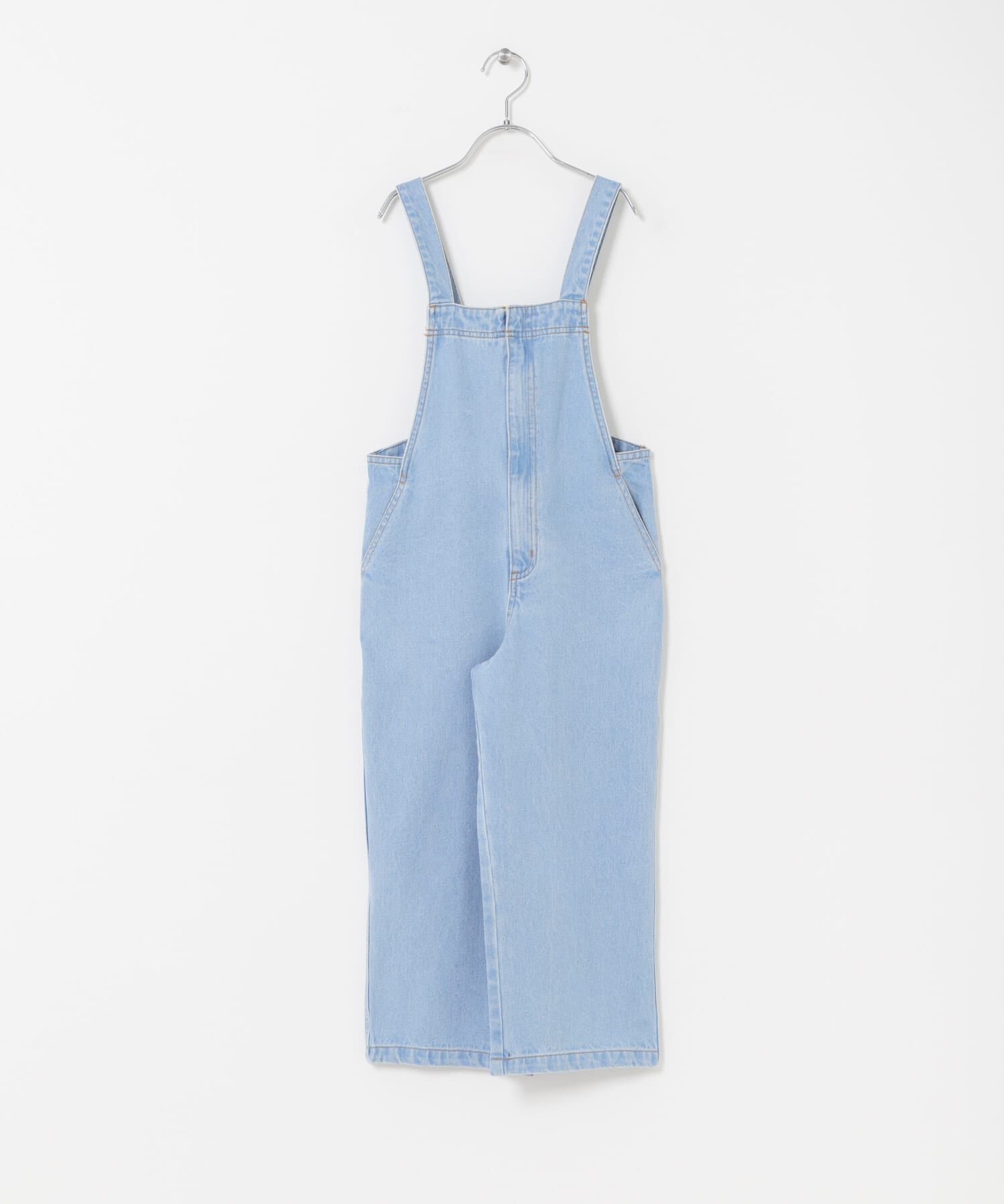 URBAN RESEARCH DOORS「『親子リンク』『150サイズあり』フロントZIPサロペット(KIDS)」|ワンピース|インディゴブルー