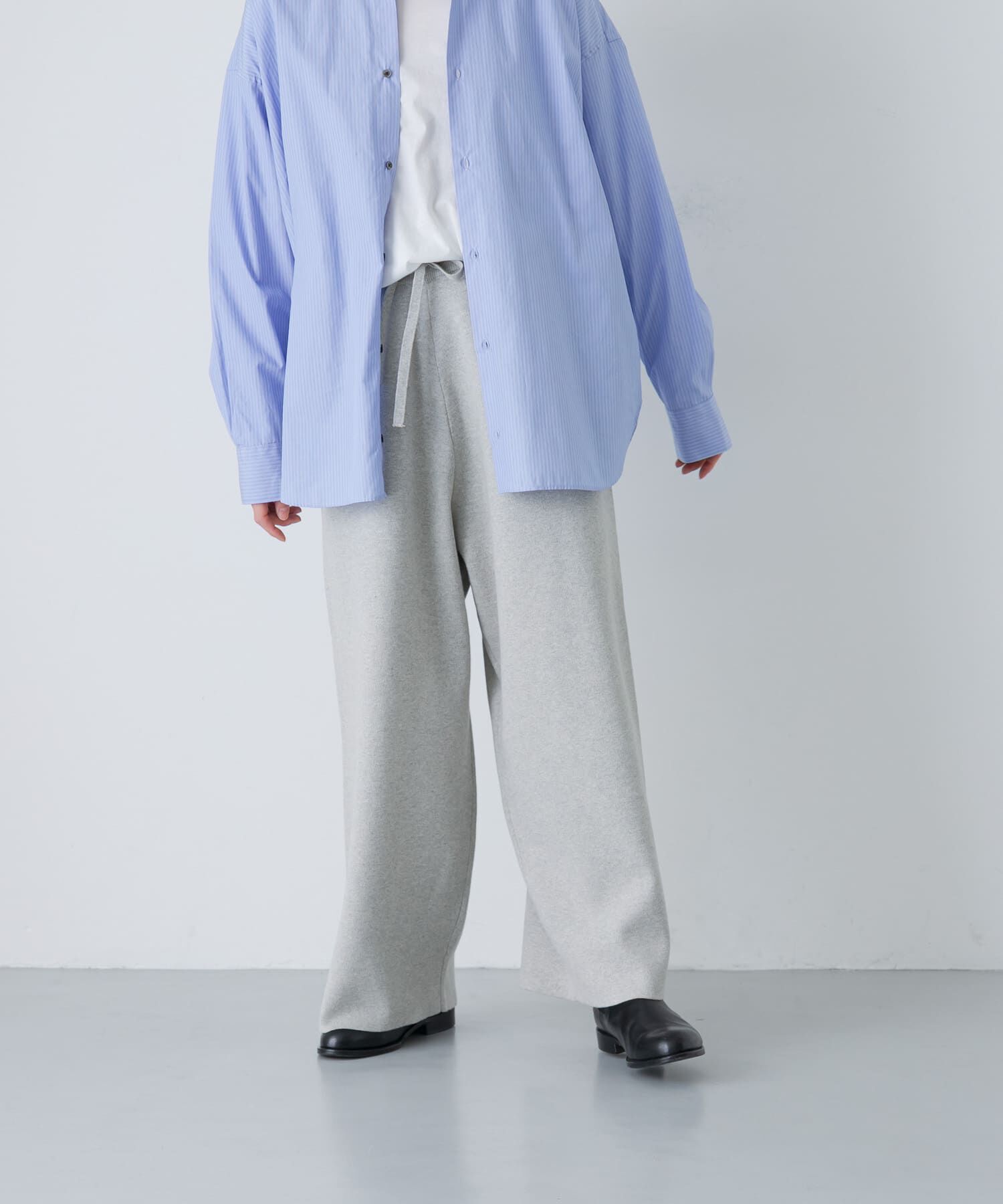 かぐれ「コットンカシミヤニットパンツ」|その他|