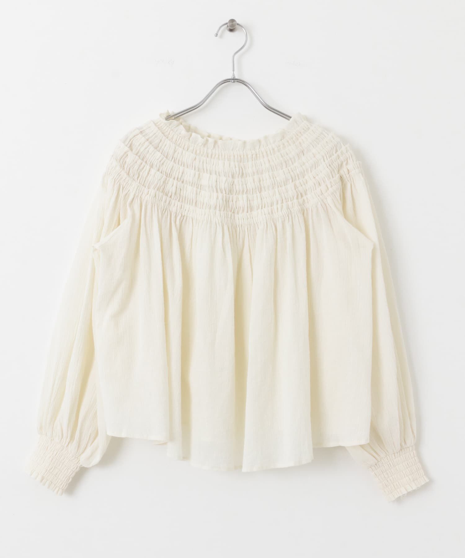  「2WAYシャーリングブラウス」|シャツ・ブラウス|