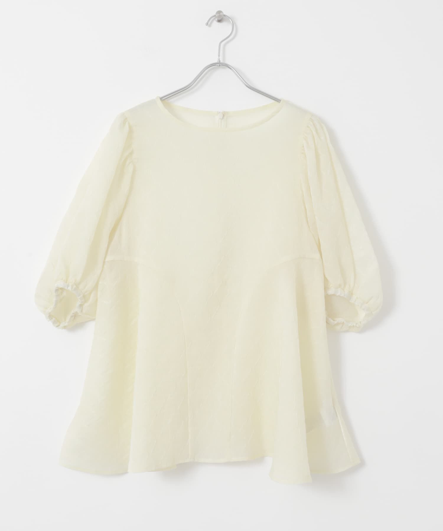  「パネルラインシアーブラウス」|シャツ・ブラウス|