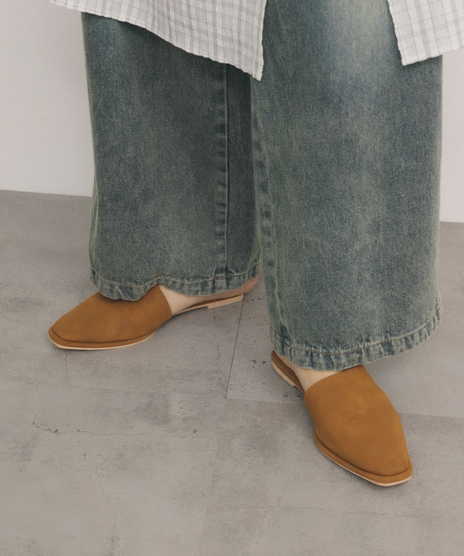  「スエードライクフラットシューズ」|その他|