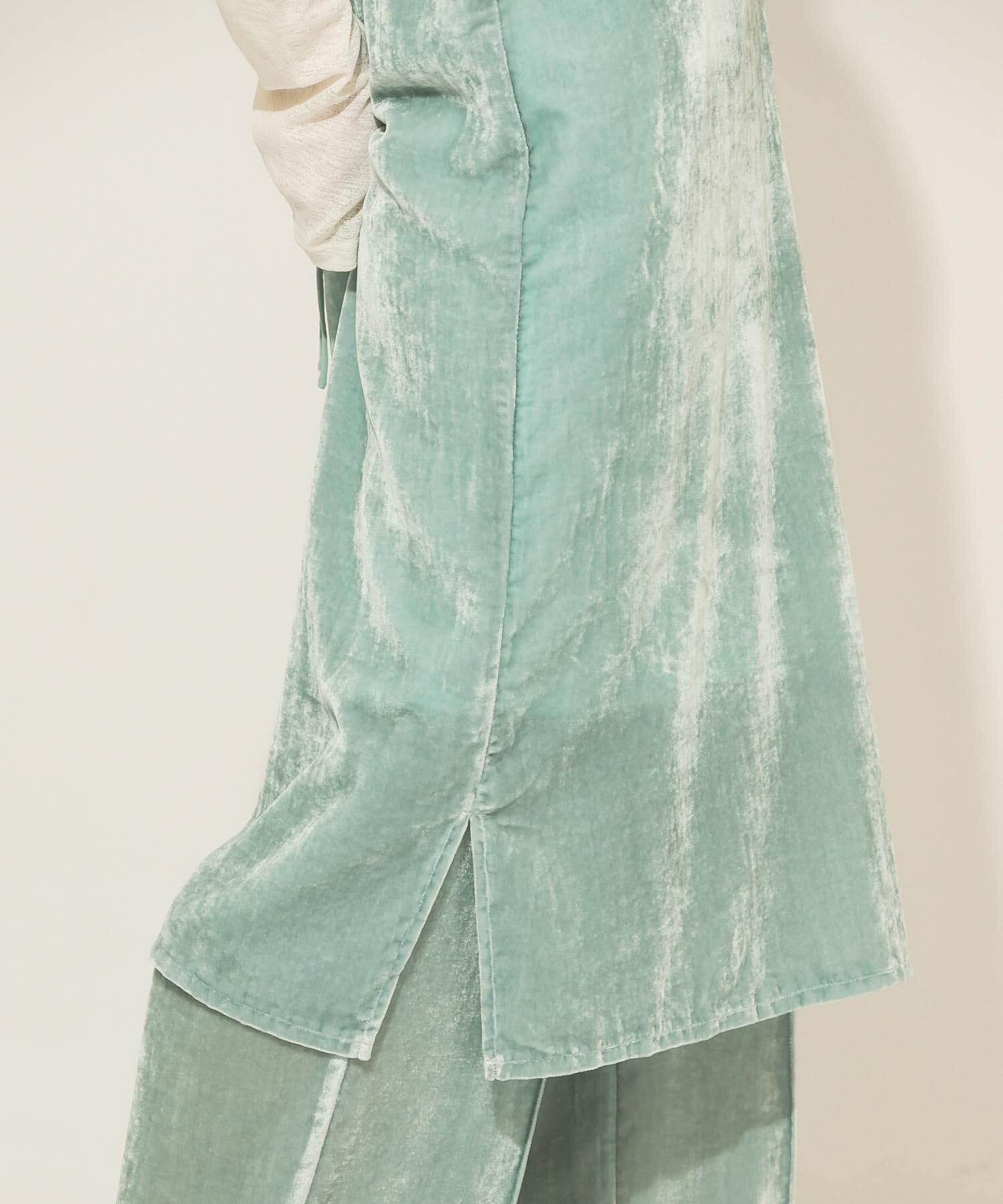  「ベロアキャミワンピース」|ワンピース|