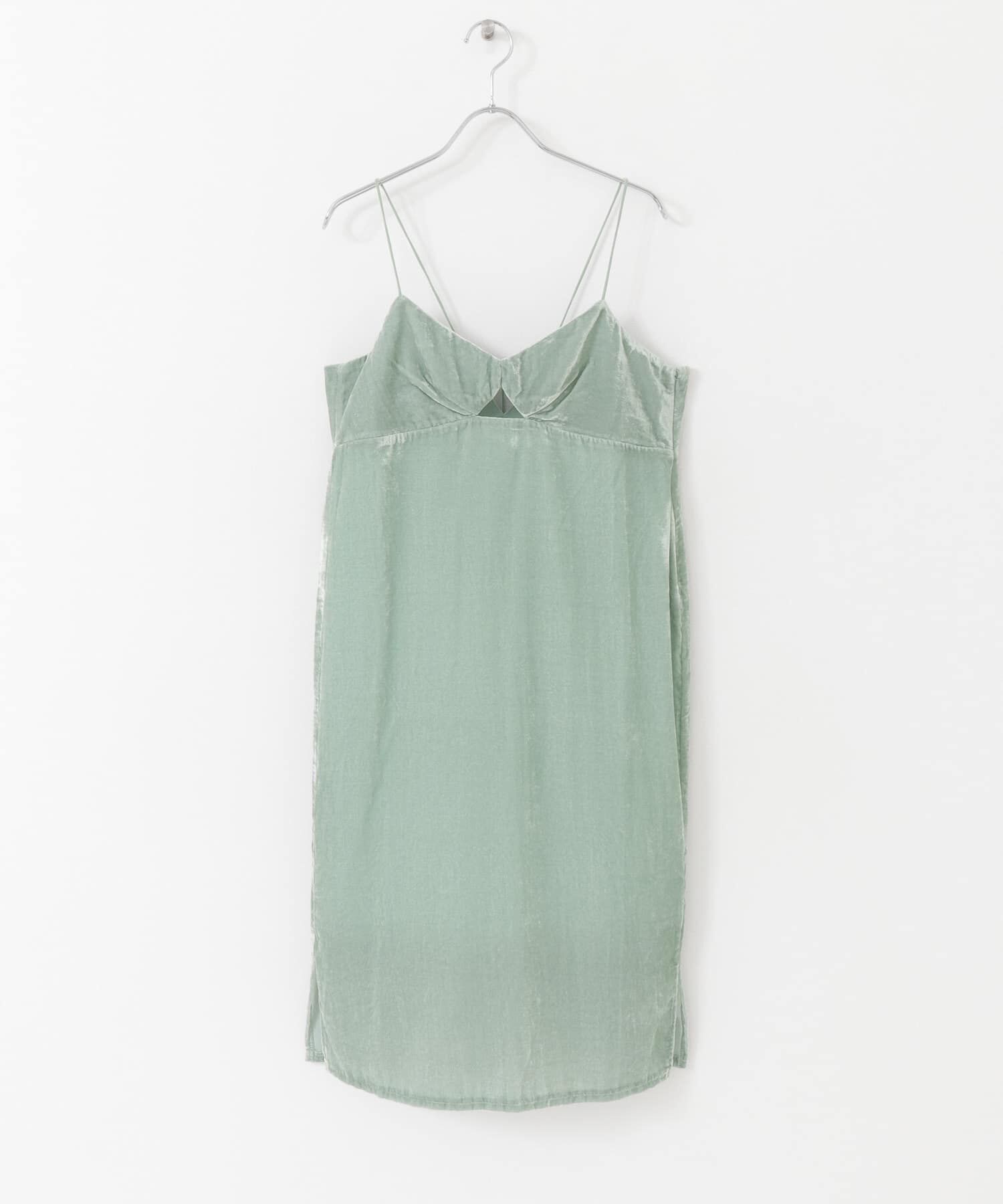  「ベロアキャミワンピース」|ワンピース|