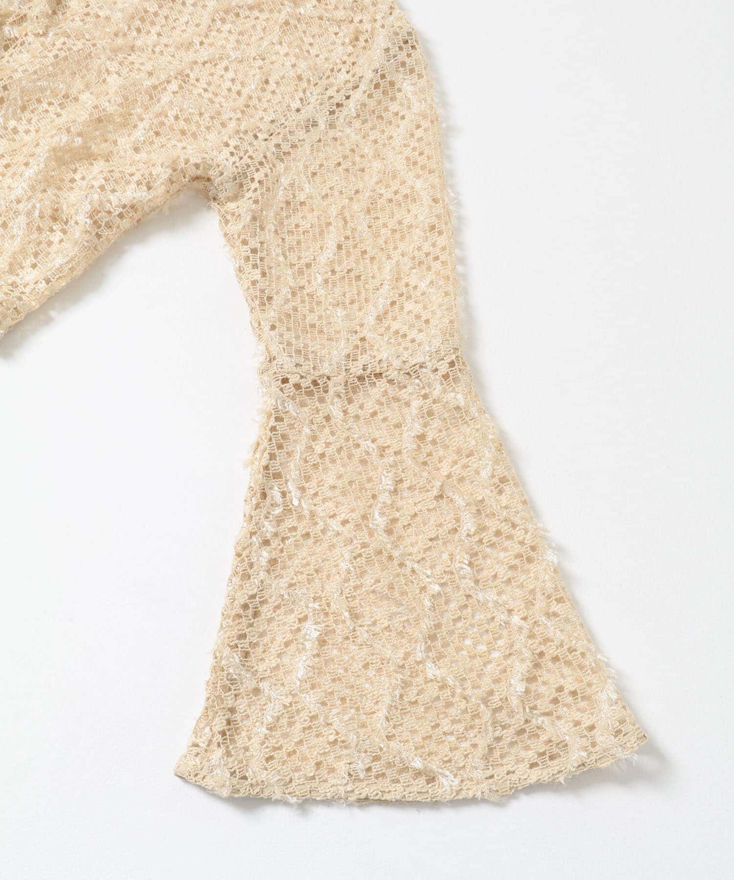  「フェザーメッシュカーディガン」|カーディガン|