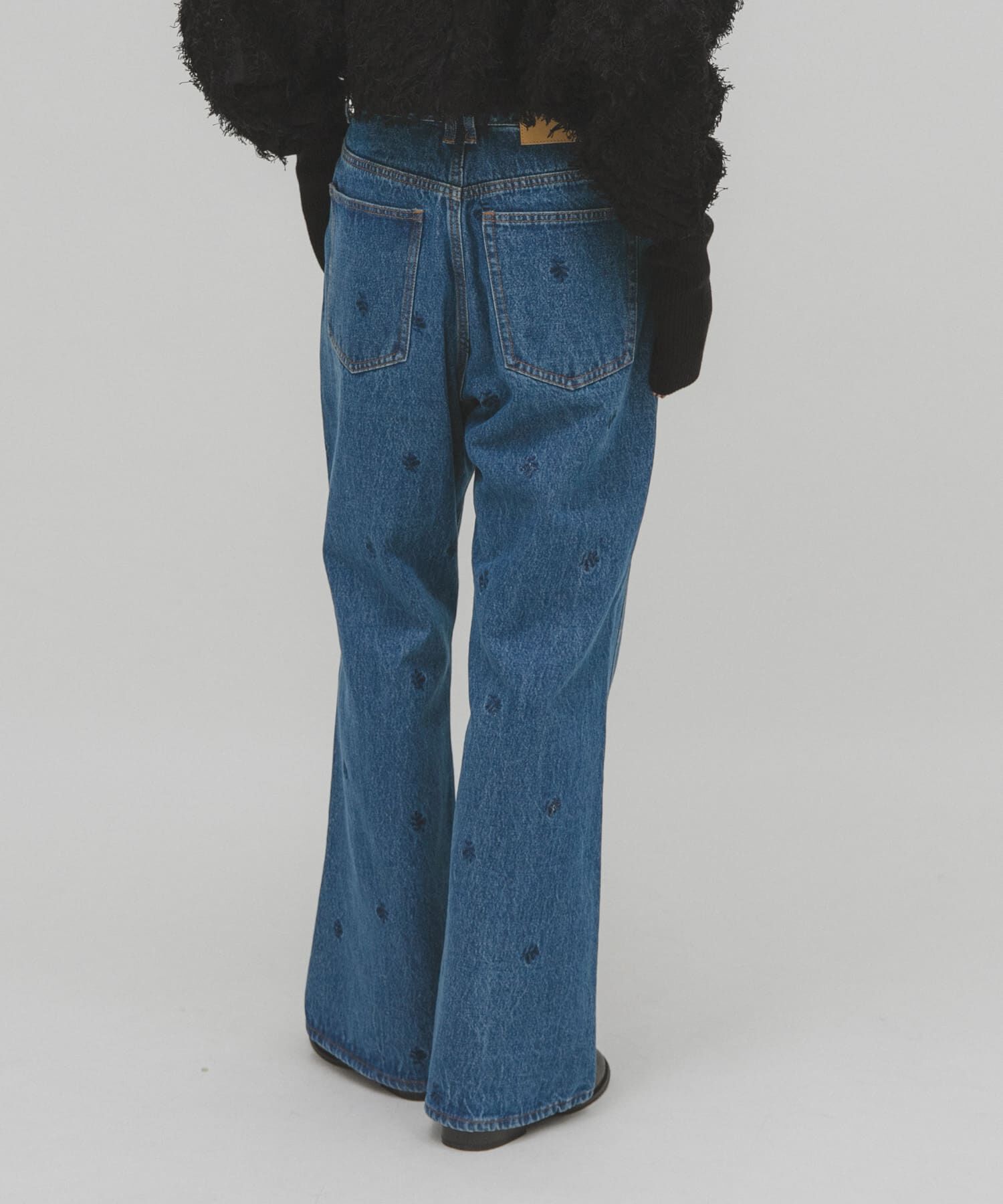  「シームポケットフレアデニム」|デニム|