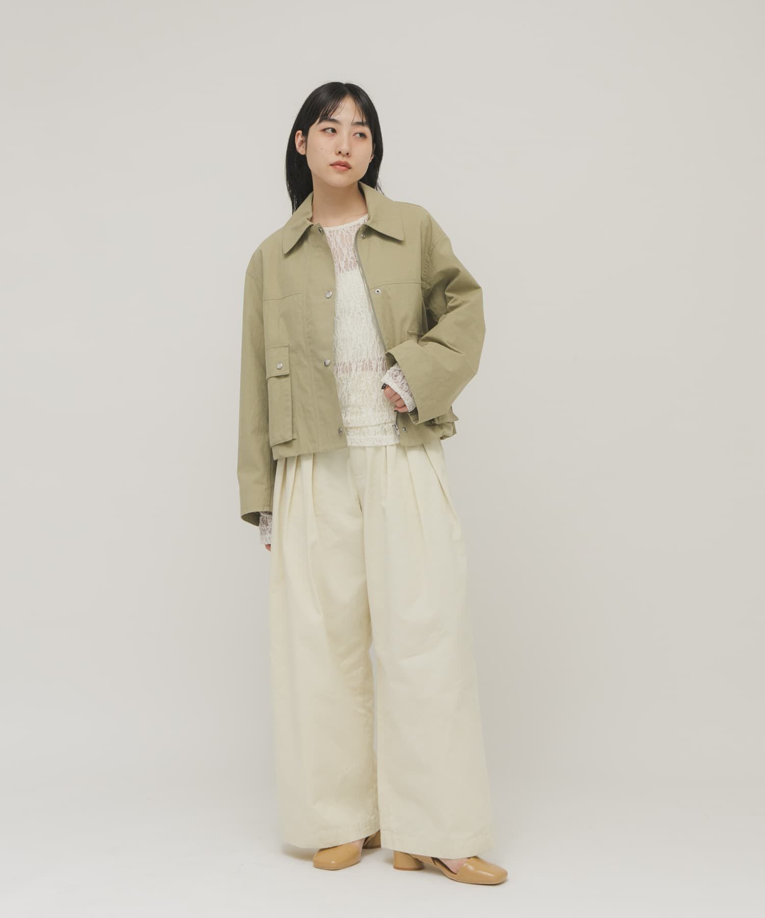  「2WAYカラーバルーンブルゾン」|ブルゾン・スタジャン|