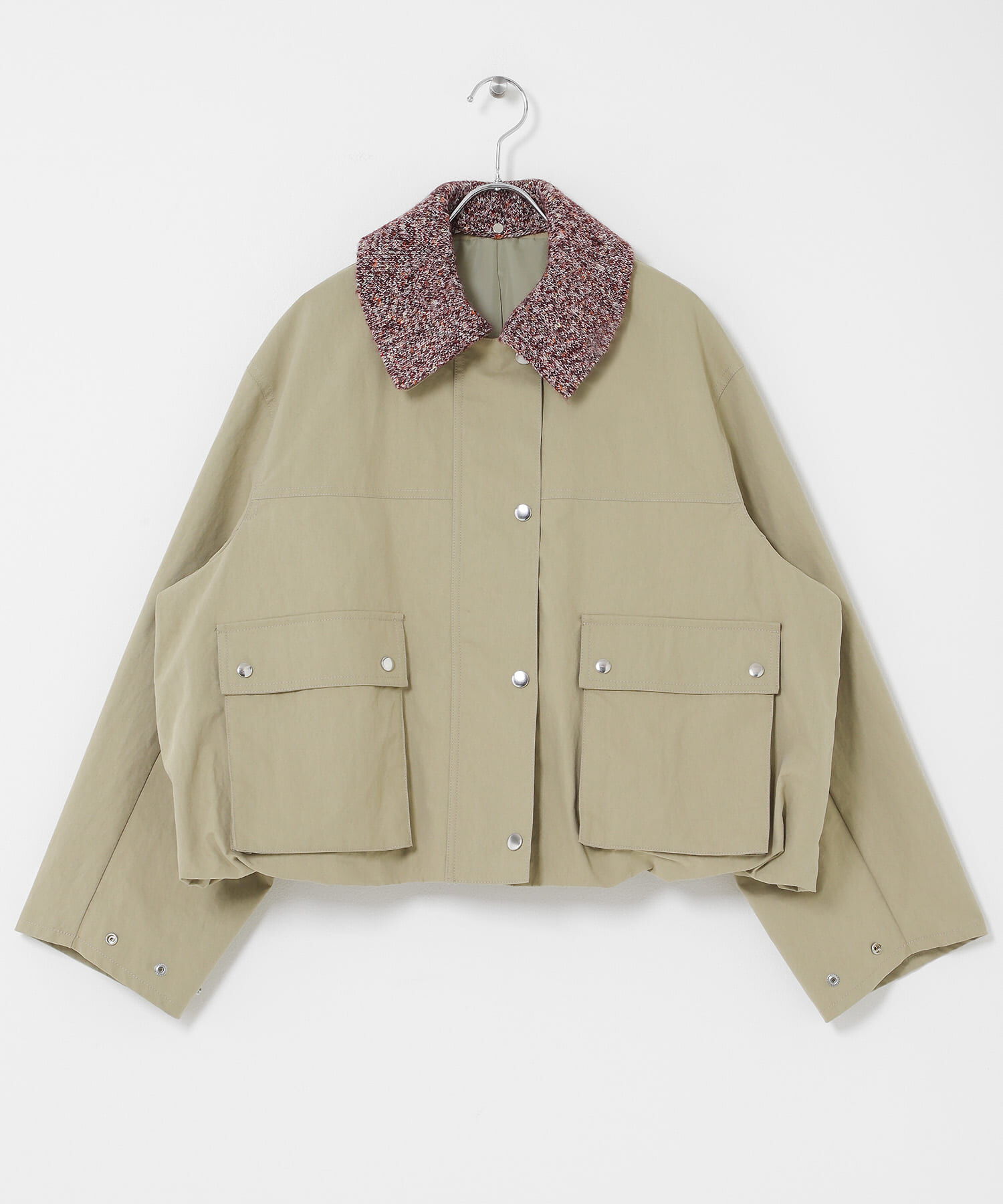  「2WAYカラーバルーンブルゾン」|ブルゾン・スタジャン|