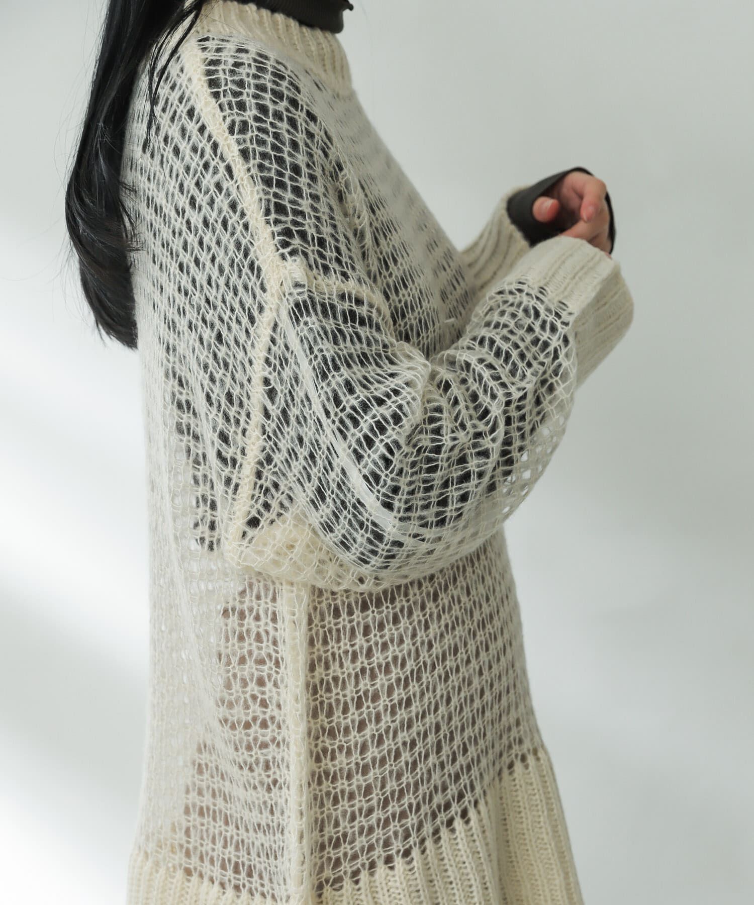 SENSE OF PLACE by URBAN RESEARCH「メッシュルーズセーター」|ニット・セーター|