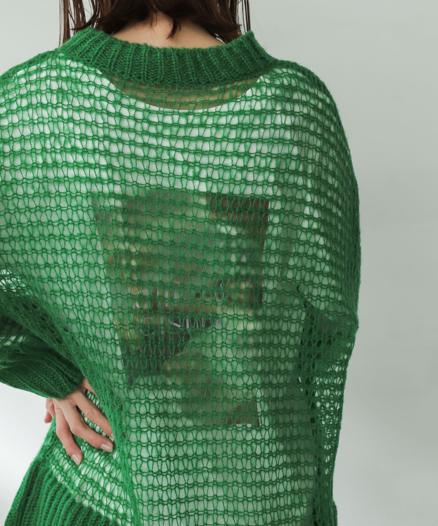 SENSE OF PLACE by URBAN RESEARCH「メッシュルーズセーター」|ニット・セーター|