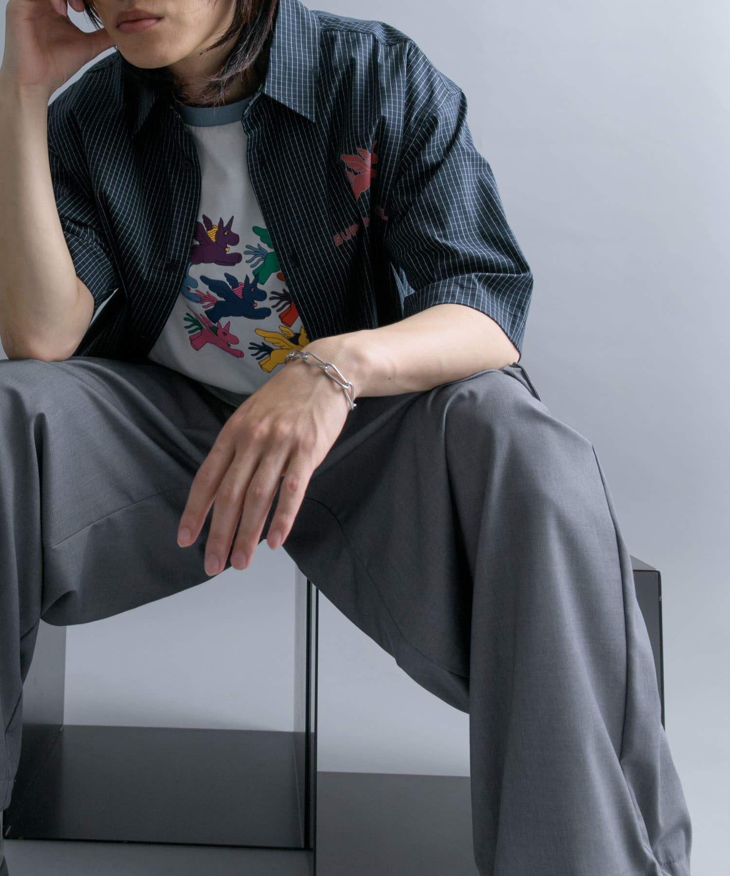 SENSE OF PLACE by URBAN RESEARCH「『別注』SHUHEI KOKI&times;SENSE OF PLACE　チェックシャツ」|シャツ・ブラウス|