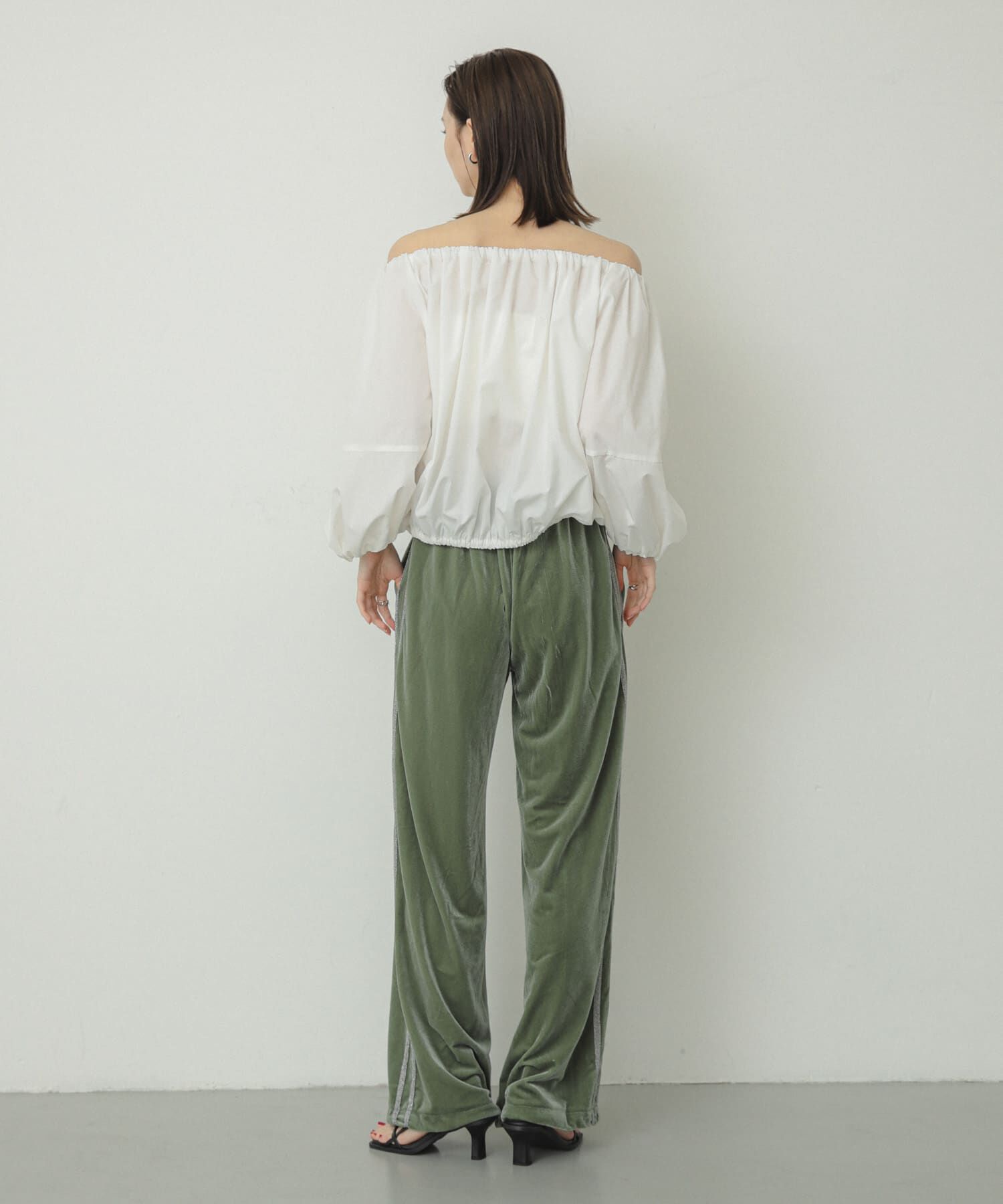 SENSE OF PLACE by URBAN RESEARCH「バルーンオフショルブラウス」|シャツ・ブラウス|