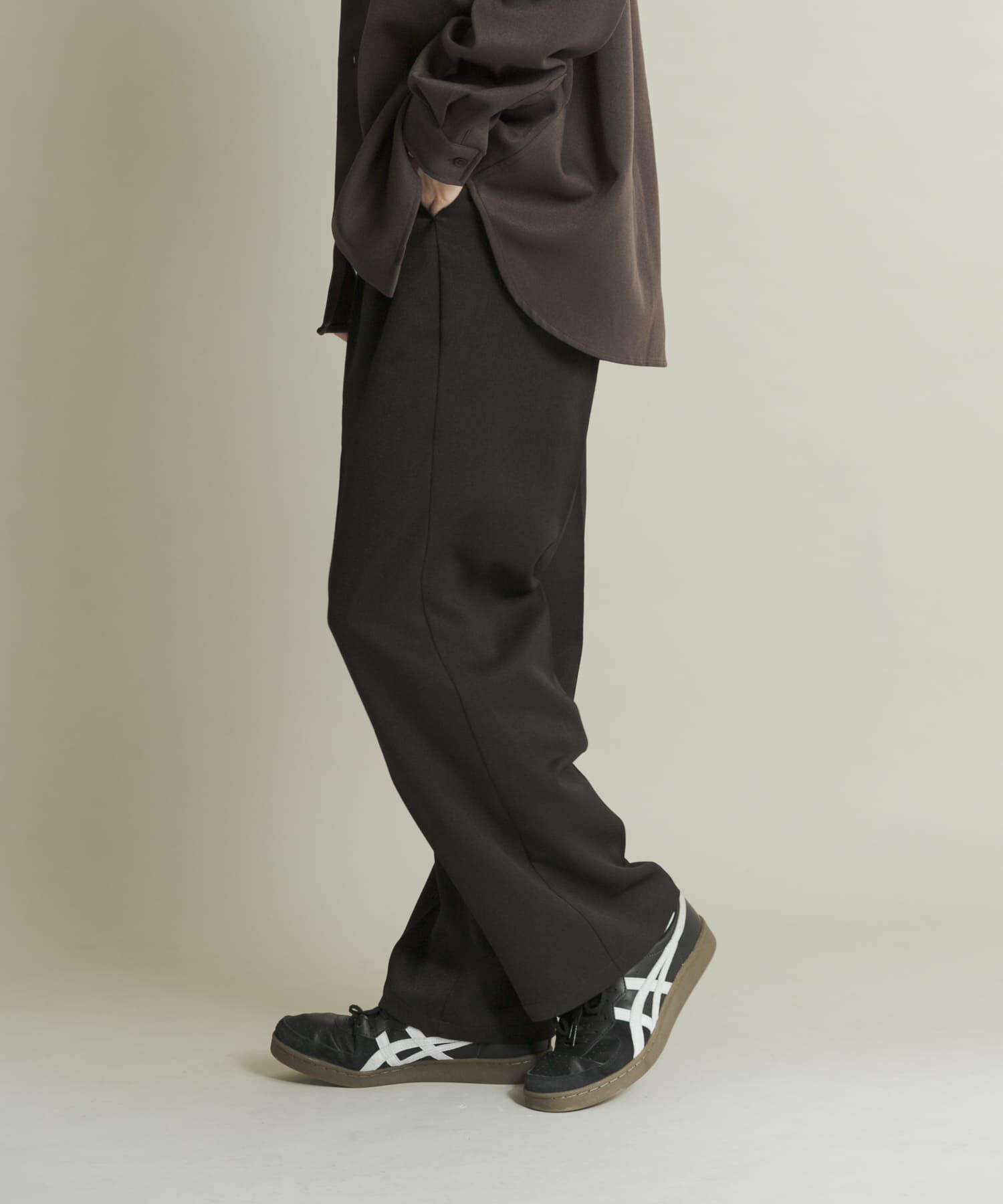 SENSE OF PLACE by URBAN RESEARCH「ウールライクダブルタックワイドパンツ」|その他|