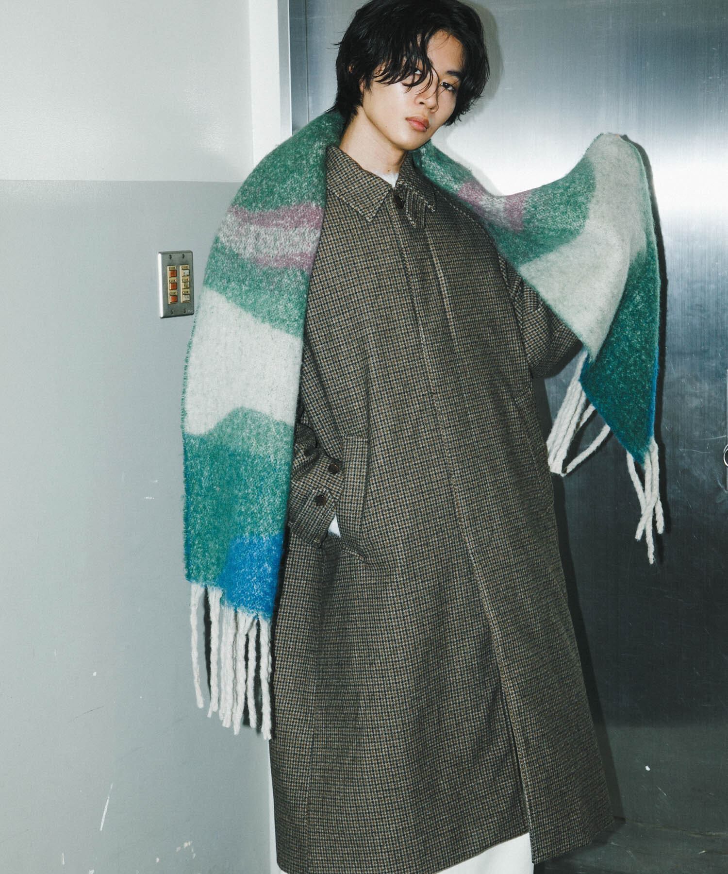 SENSE OF PLACE by URBAN RESEARCH「『ユニセックス』バルマカーンルーズコート」|ノーカラーコート|